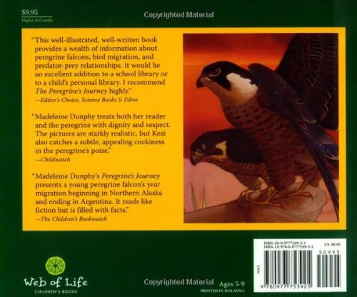 The Peregrine's Journey: A Story of Bird Migration - Perfect for Nature Lovers, Bird Watchers & Educational Reading