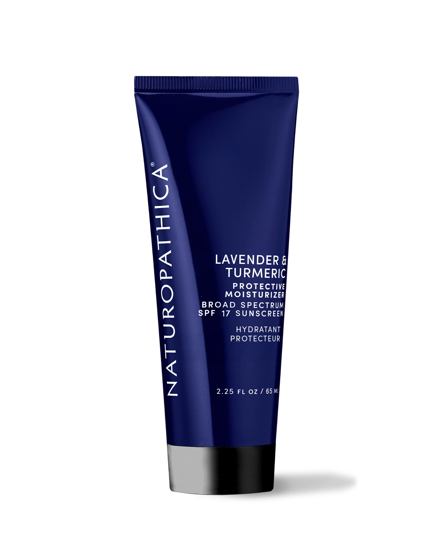 Lavender & Turmeric Protective Moisturizer SPF 17 - Natural Face Sunscreen with Antioxidants for Daily Hydration & UV Protection | Perfect for Dry Skin & Outdoor Activities