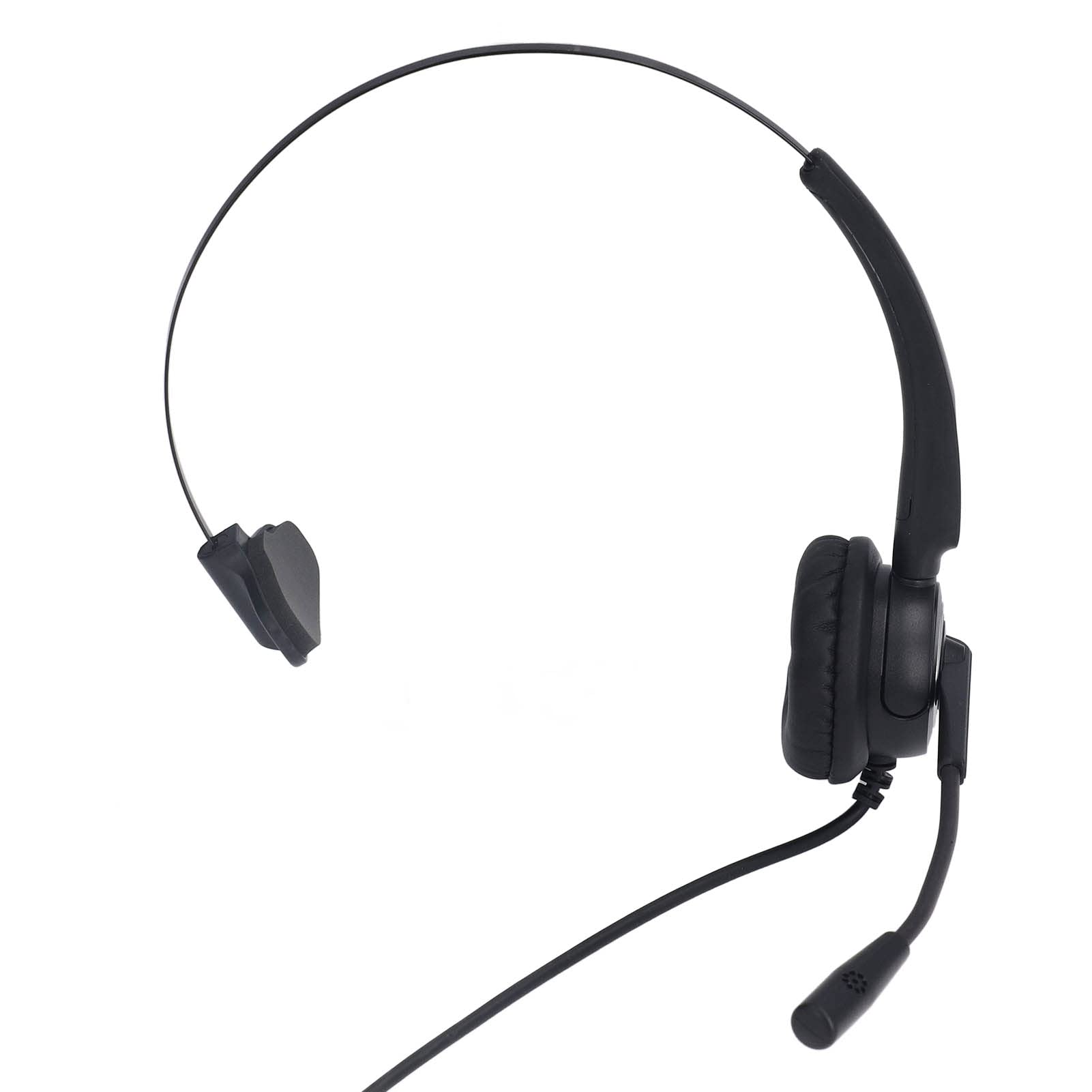Professional Noise Cancelling USB Headset for Call Centers & Telemarketing - Comfortable Head-Mounted Office Headphones with Clear Audio for Customer Service & Business Use