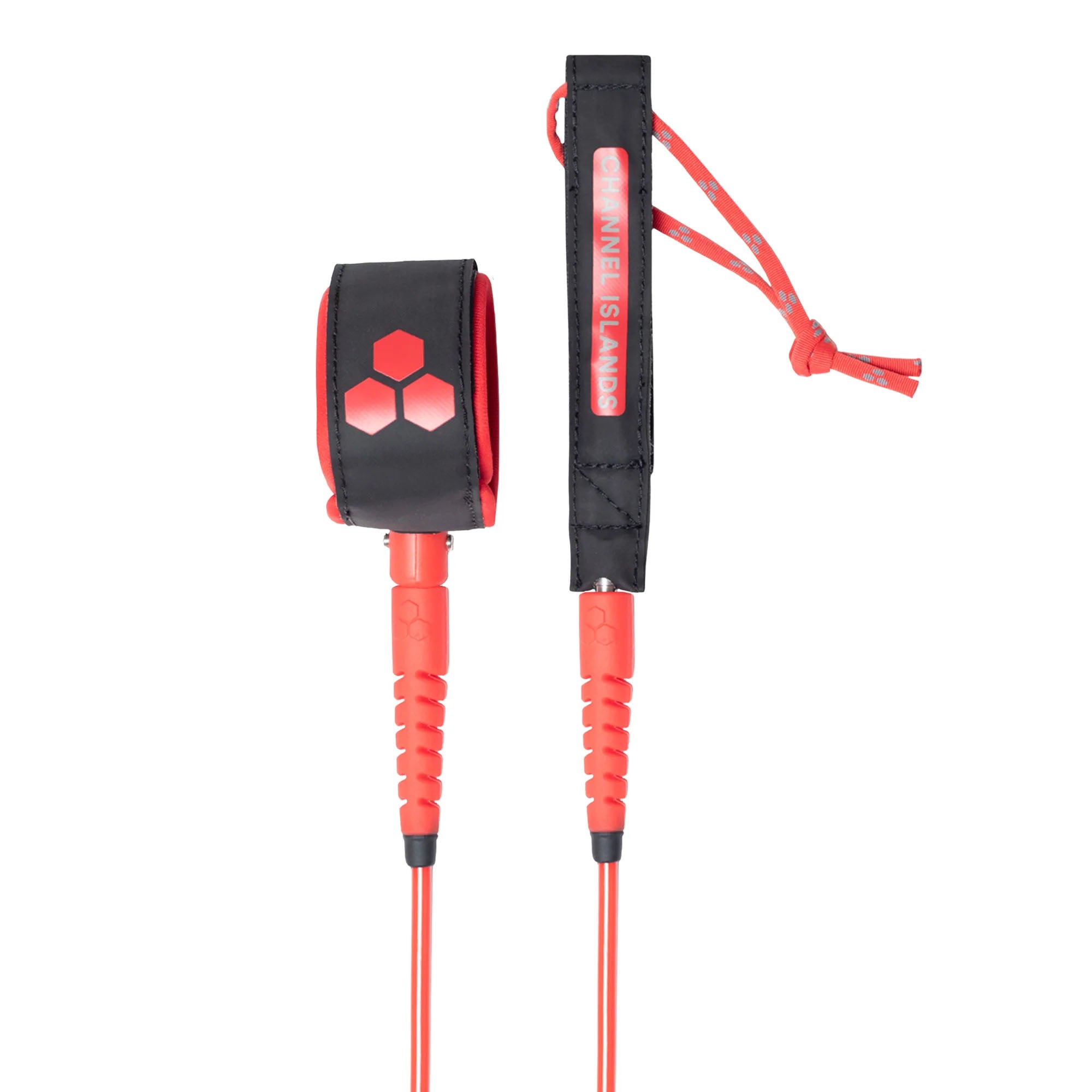 Channel Islands Round Cord Comp 6' Surfboard Leash - Durable Surfing Safety Gear for Professional & Beginner Surfers | Perfect for Big Waves & Beach Adventures
