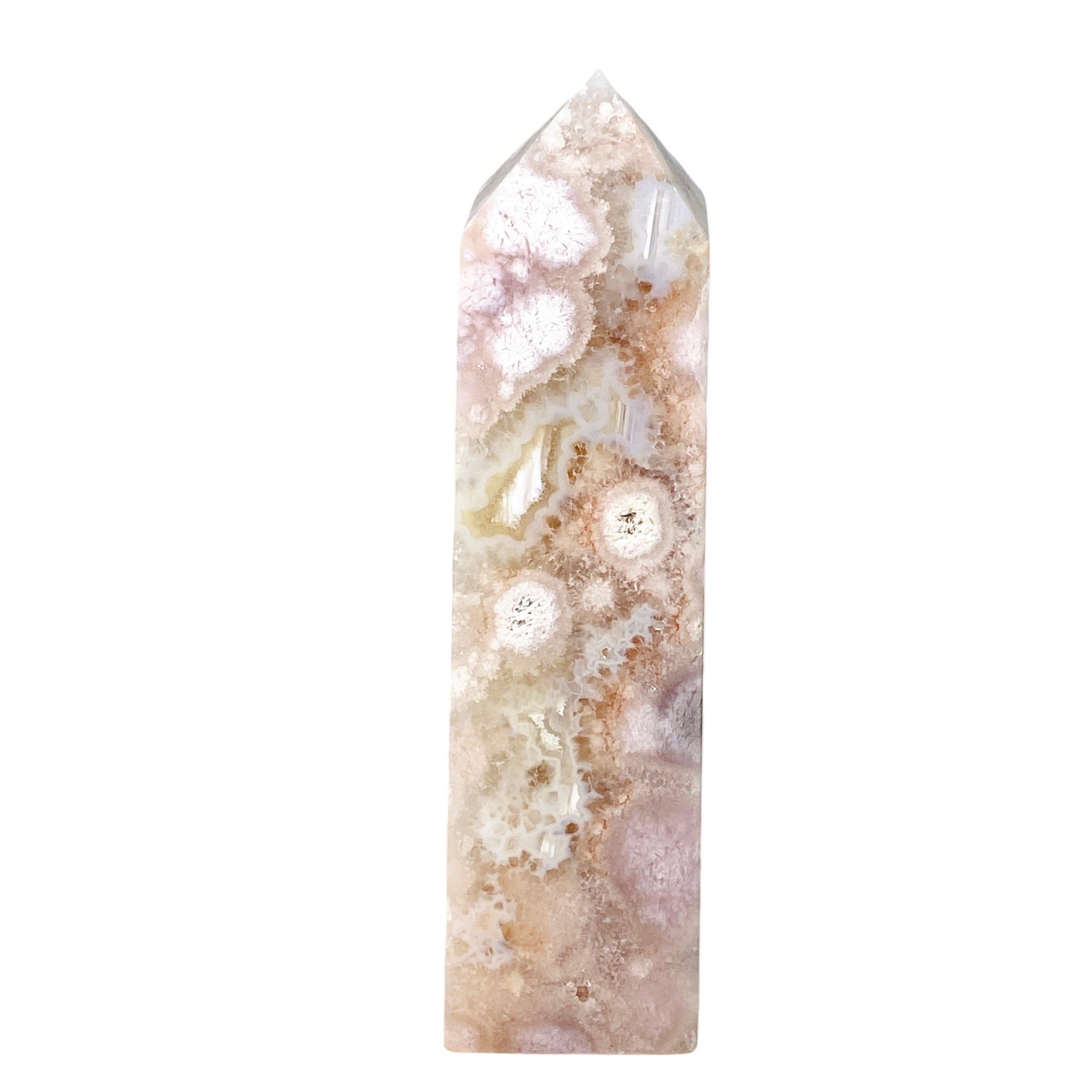 Natural Pink Amethyst Crystal Tower - Healing Stone for Meditation, Reiki & Home Decor (PAT 01) | Perfect for Spiritual Healing, Chakra Balancing & Positive Energy