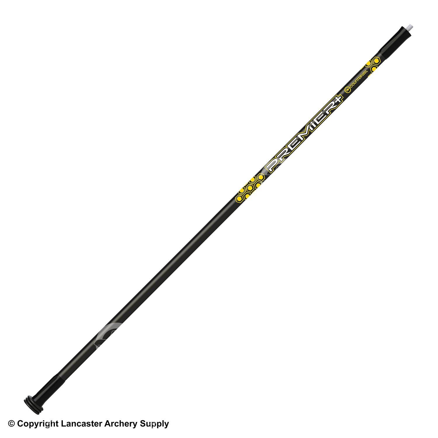 Bee Stinger Premier Plus Stabilizer with Countervail Technology - 33 Inch Hunting Stabilizer for Archery & Bowhunting - Improve Accuracy & Reduce Vibration