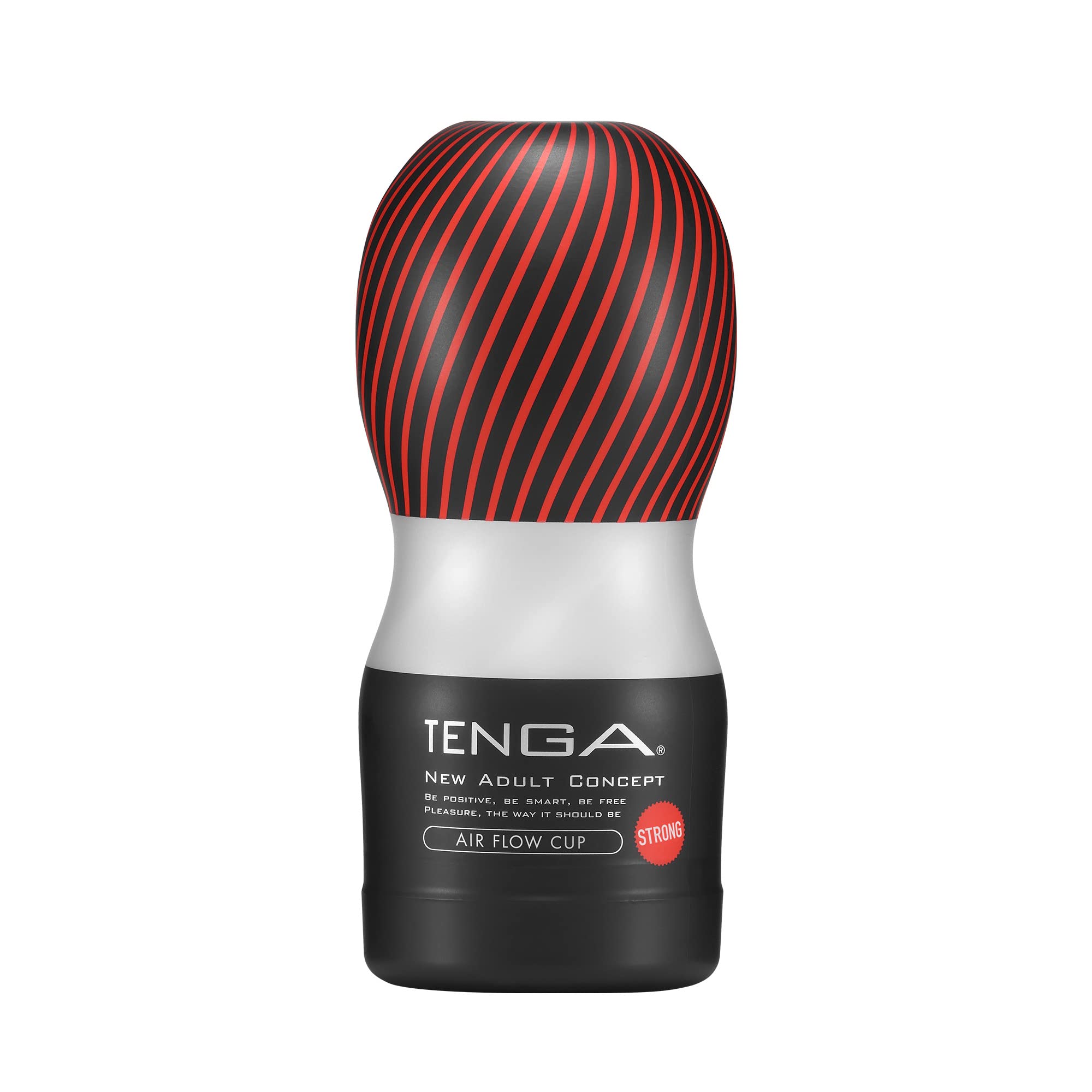 Tenga Air Flow Cup - Transparent Unique Size Male Masturbator for Enhanced Pleasure - Perfect for Solo Play & Discreet Storage