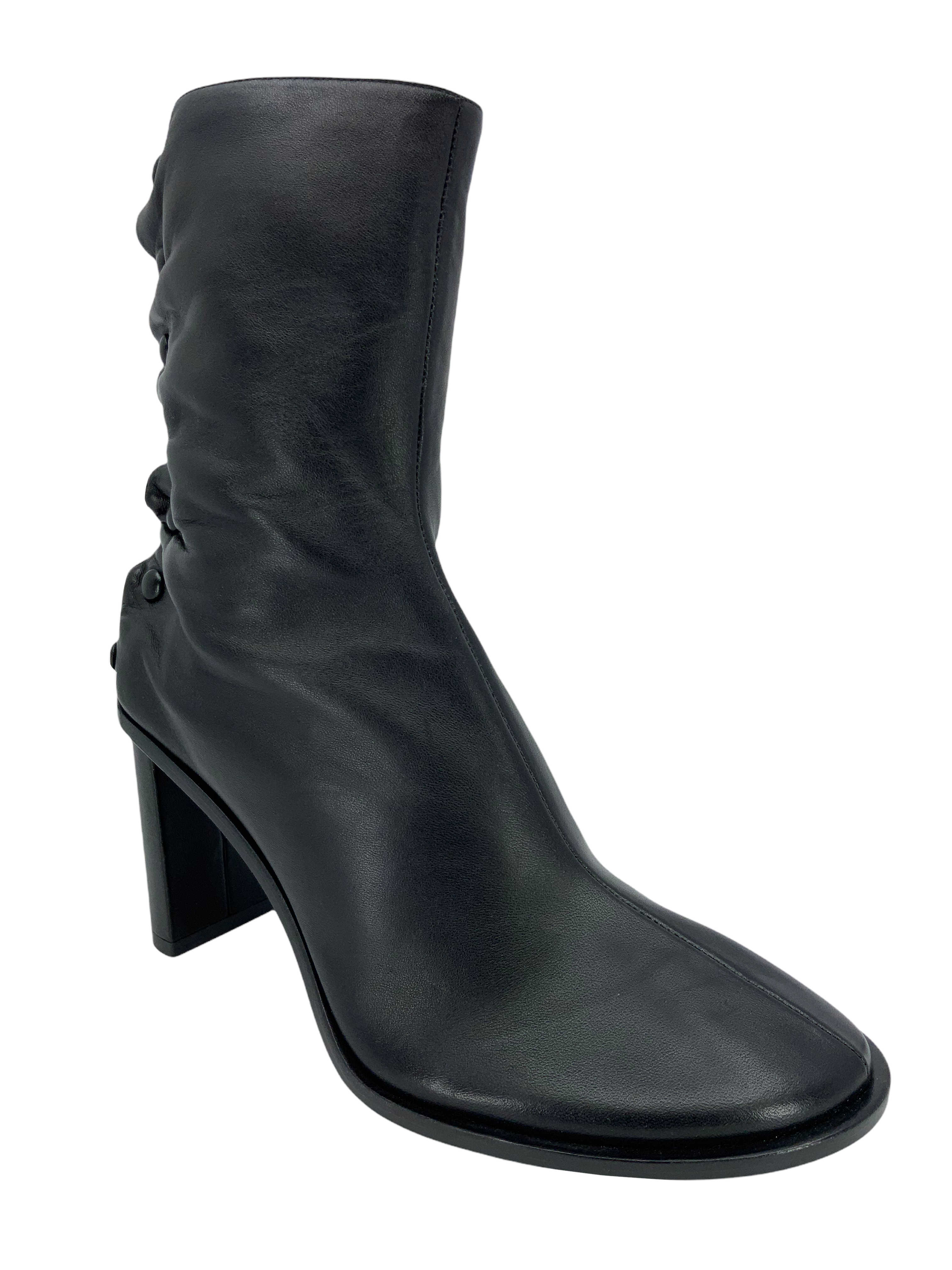 The Row Teatime Snap Ankle Boots Women's Size 9.5 - Stylish Chelsea Boots for Casual Outings & Office Wear