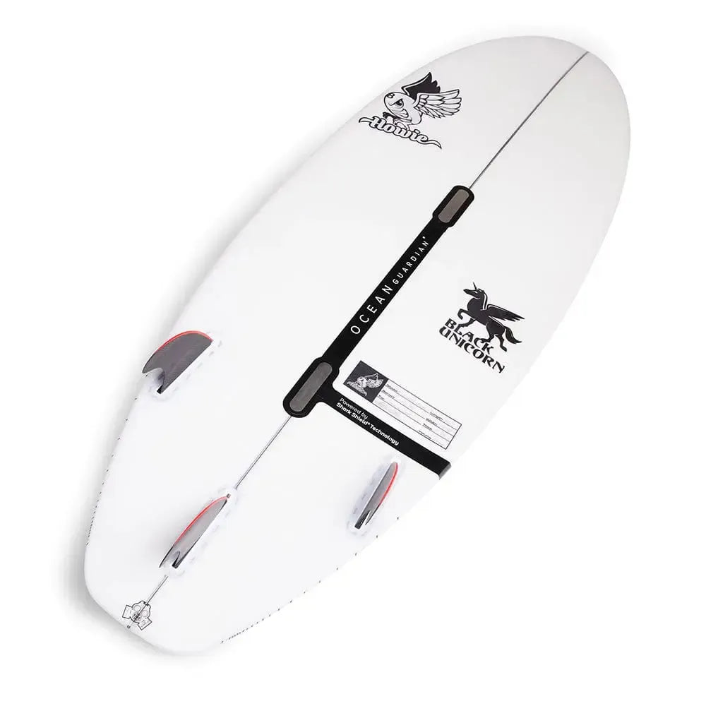 Ocean Guardian FREEDOM+ Surf Leash for Shortboards - Shark Deterrent Technology for Surfers | Perfect for Coastal Surfing and Ocean Safety