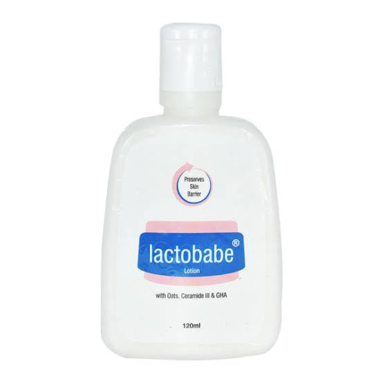 Lactobabe Baby Lotion 120ml - Hypoallergenic & Moisturizing Cream for Newborns & Sensitive Skin - Perfect for Daily Baby Care & Diaper Rash Prevention