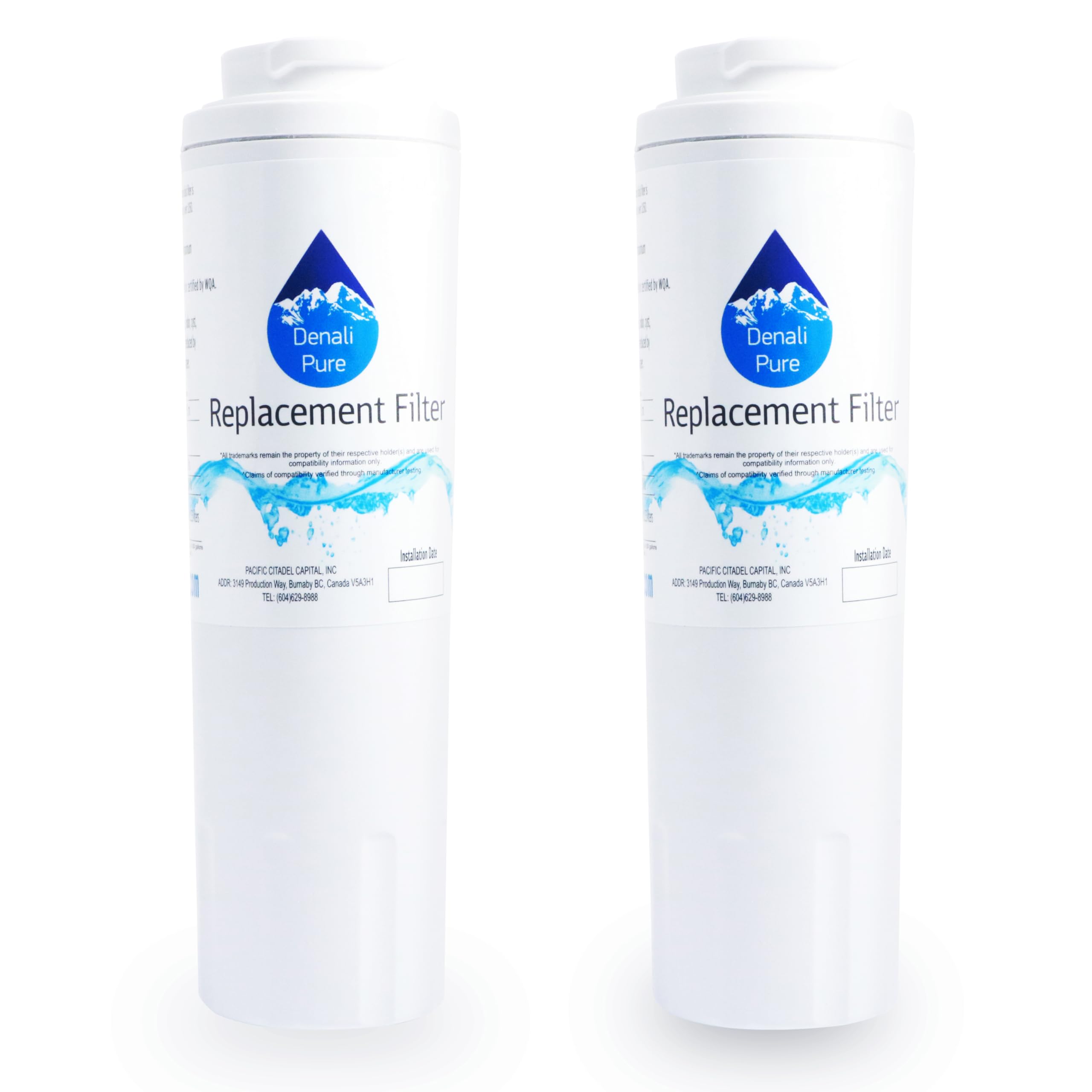 2-Pack Jenn-Air JFC2290VEP7 Refrigerator Water Filter Replacement - Compatible with UKF8001 Fridge Filter Cartridge | Clean Drinking Water for Home & Office Use
