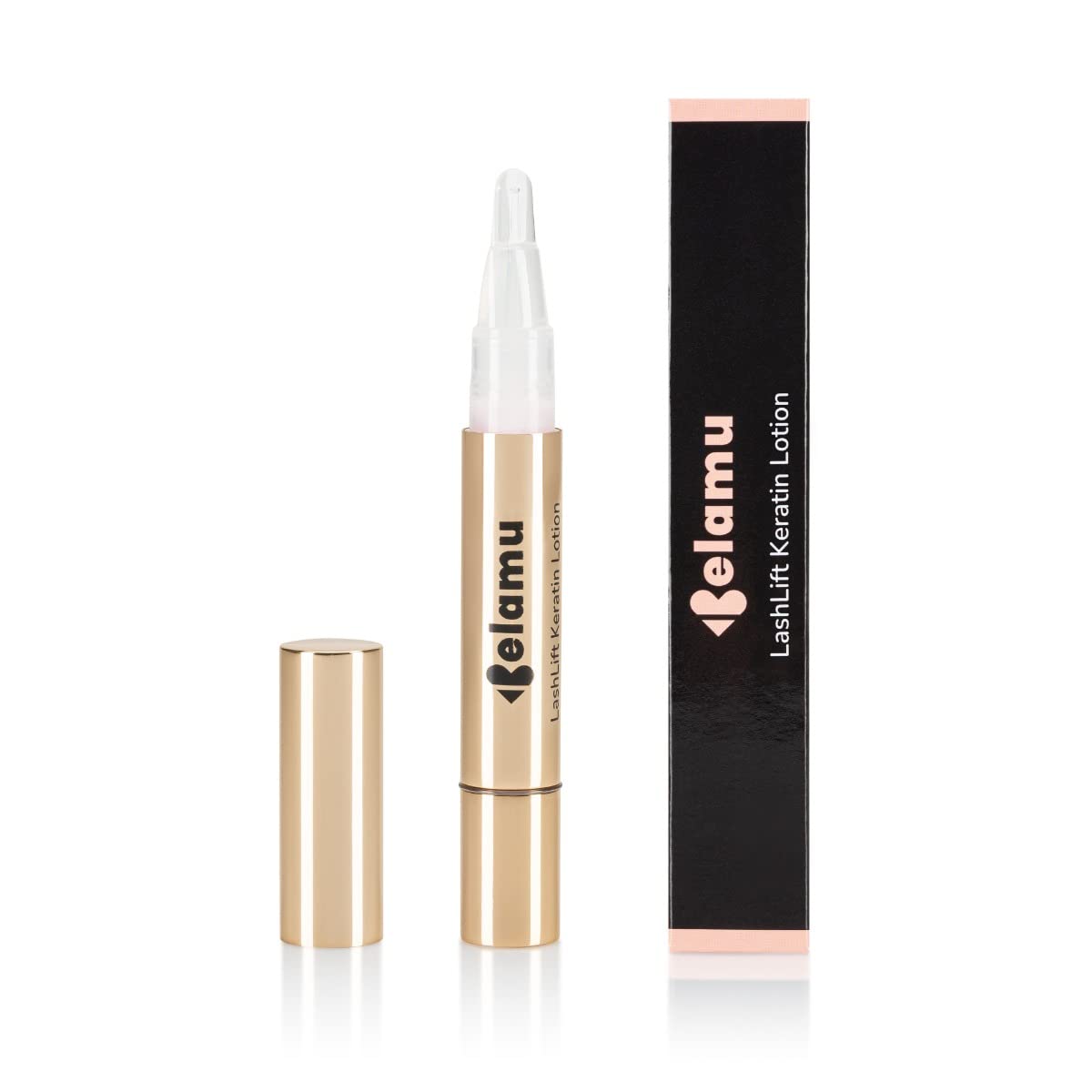 Belamu Lash Lift Keratin Lotion - Eyelash Growth Serum with Keratin for Lash Perm & Lifting Treatment | Nourishing & Protective Eyelash Serum | Perfect for Daily Lash Care & Salon Treatments