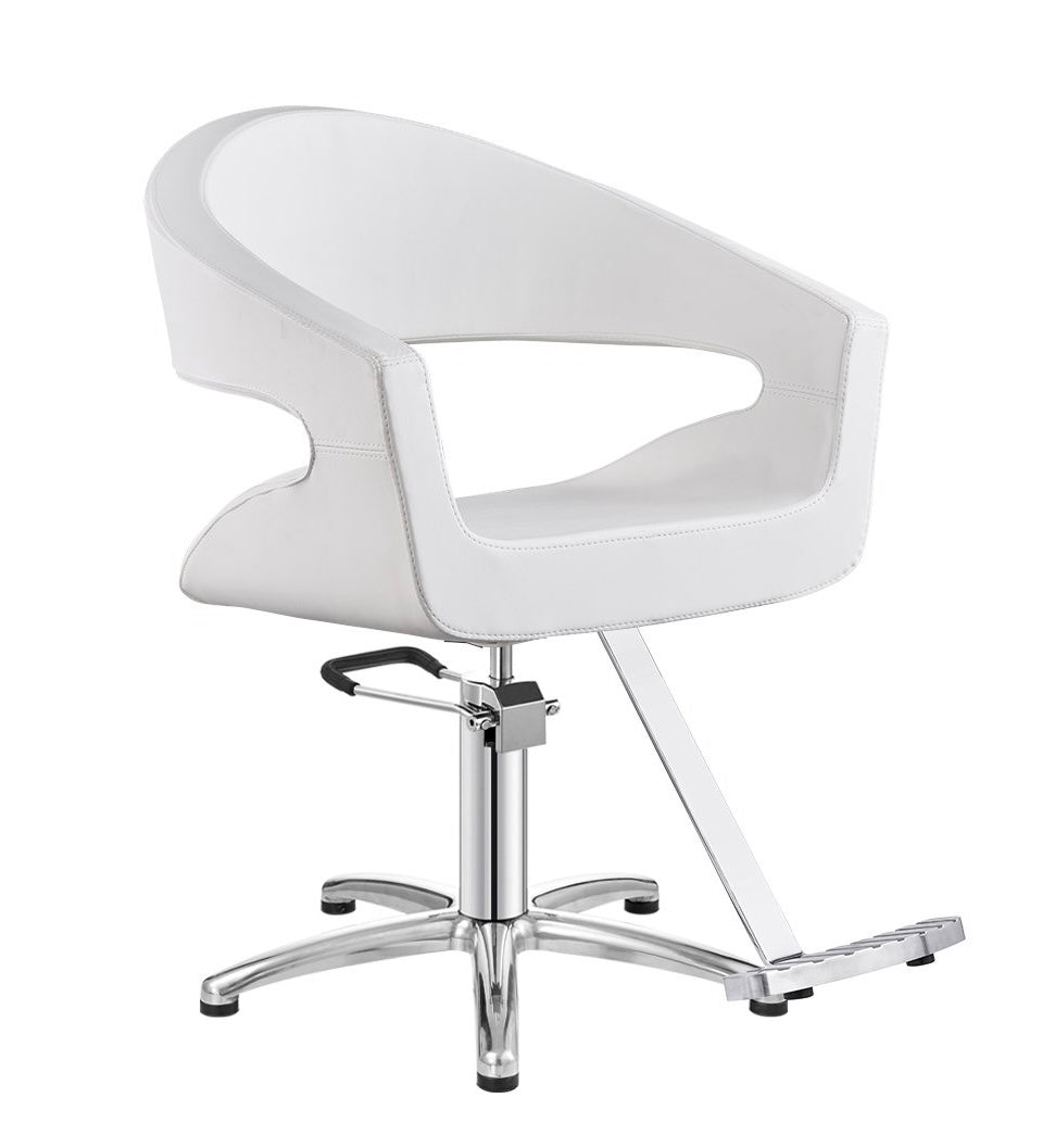 Premium Gama Beauty Salon Chair - Hydraulic Adjustable Styling Chair for Hairdressers & Barbers - Perfect for Salons, Spas & Home Use