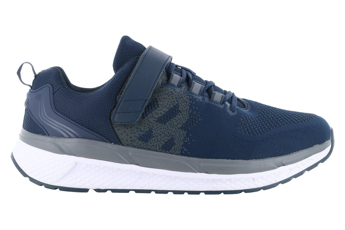 Propet Ultra 267 FX Velcro Athletic Shoes for Men & Women - Lightweight Walking Sneakers with Adjustable Straps - Comfortable Support for Walking, Running & Daily Wear (Blue)