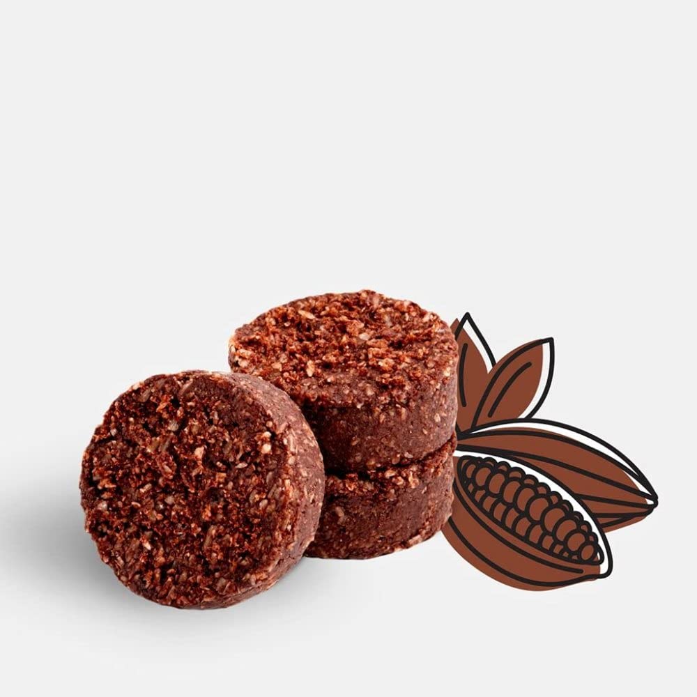 Emmy's Organics Dark Cacao Coconut Cookies - Gluten Free, Organic, Vegan, Paleo Friendly Snacks (8 Pack) | Healthy Dessert for Weight Loss, Keto Diet & On-the-Go Energy Boost