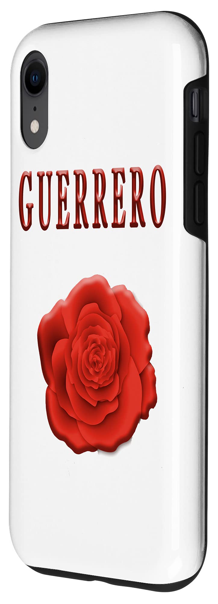 iPhone XR Phone Case - Guerrero Red Rose Mexican Design, Durable Protective Cover | Perfect for Everyday Use, Travel & Gift Giving