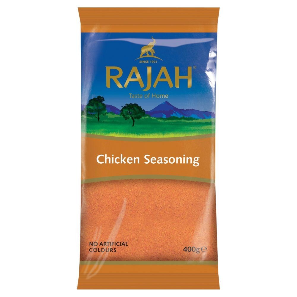 Rajah Chicken Seasoning Powder - 100g Premium Spice Blend for Grilling, Roasting & Cooking - Perfect for BBQ, Marinades & Home Recipes