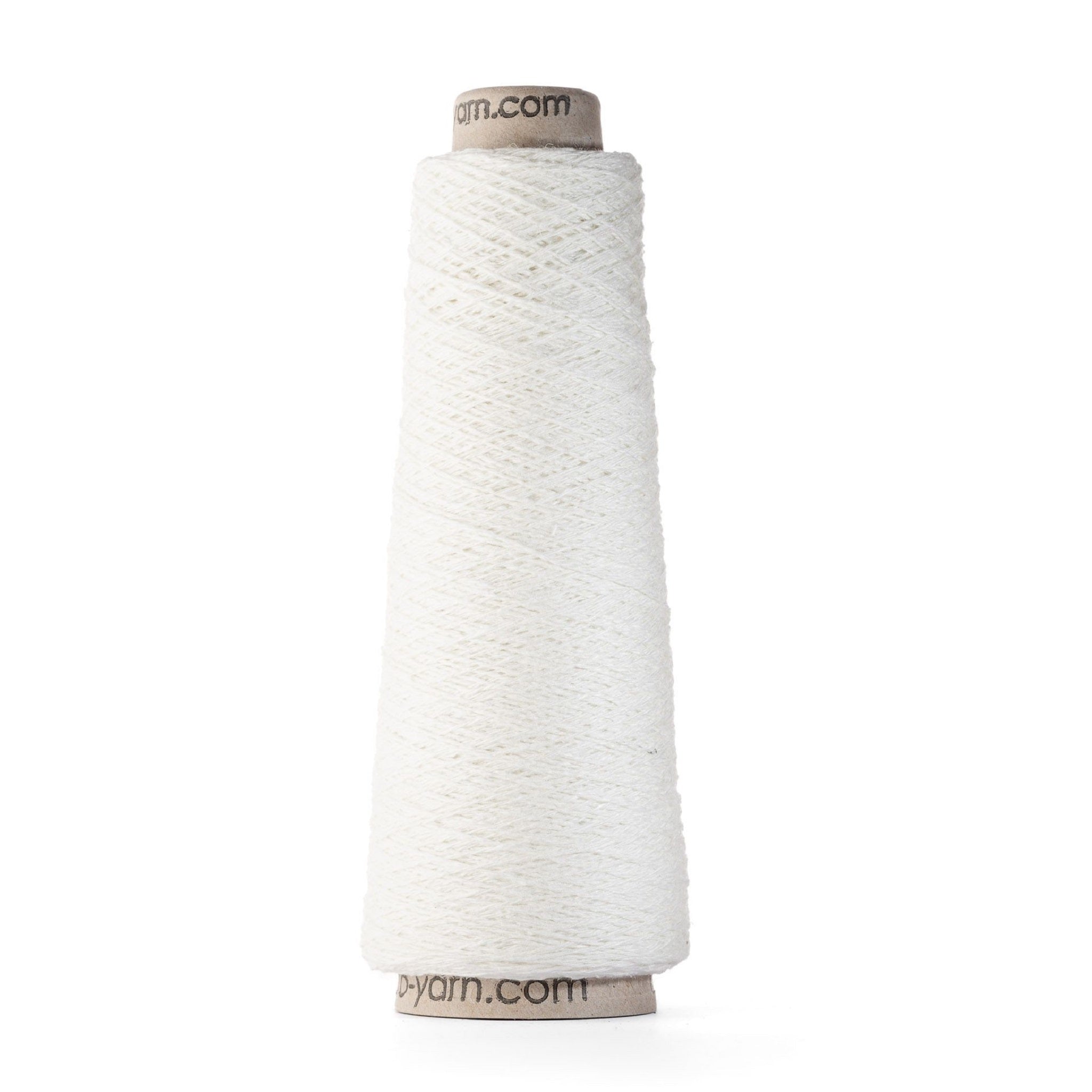 Organic Silk Noil Weaving Yarn Cone - Natural Undyed Silk Thread for Knitting, Crochet & Weaving - Perfect for DIY Crafts, Handmade Scarves & Home Decor Projects