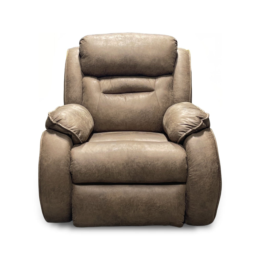 Remix Wall-Saving Power Recliner Chair - Space Saving Electric Lift Recliner for Living Room, Bedroom & Home Theater - Comfortable Leather Massage Chair with USB Charger