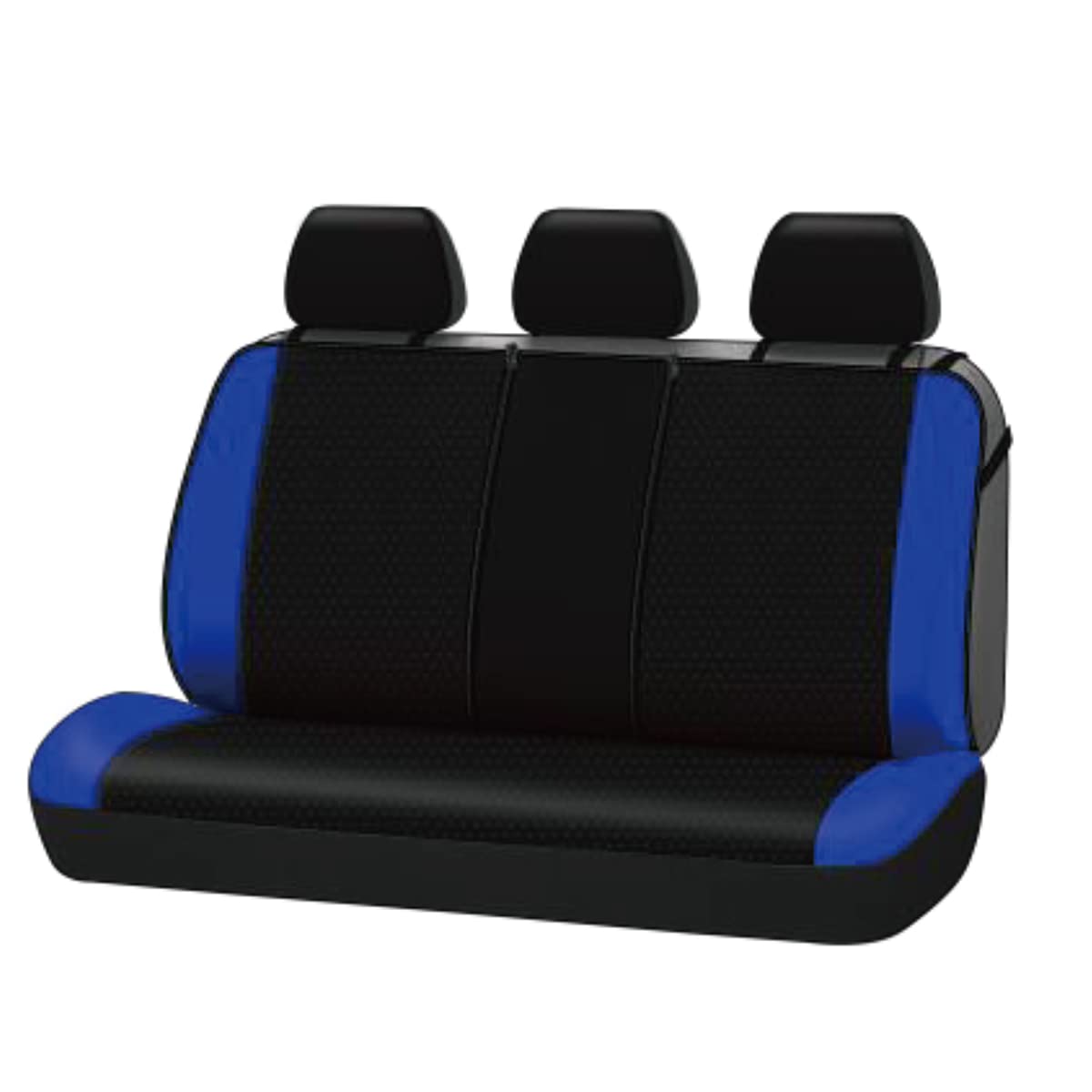 **Neoprene Rear Bench Car Seat Covers - 40/60 50/50 60/40 Split Protectors for Cars (Blue) | Waterproof & Durable Seat Protection for Pets, Kids & Spills**