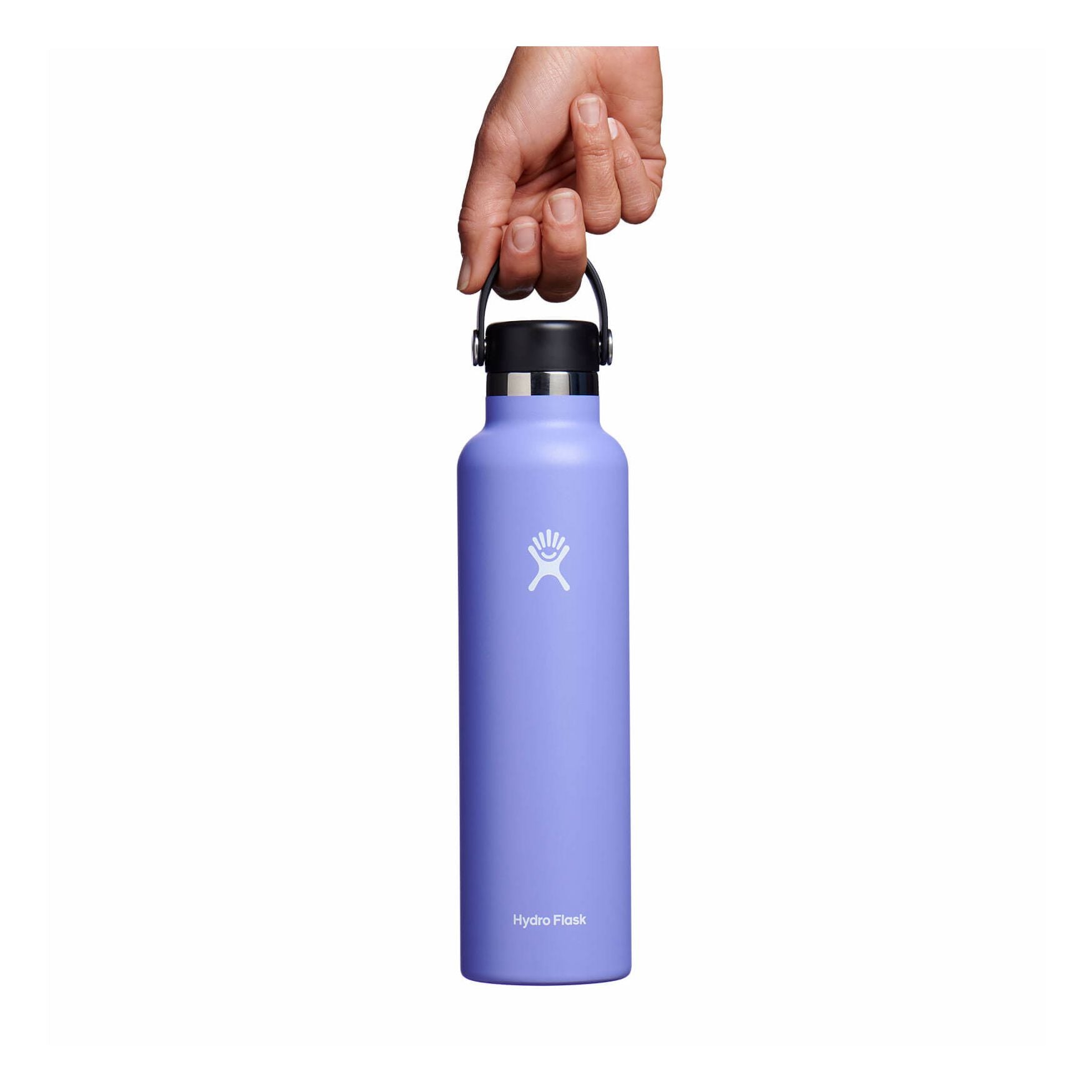 24 oz Standard Mouth Water Bottle - BPA-Free, Leak-Proof Stainless Steel Insulated Bottle for Gym, Hiking & Everyday Use