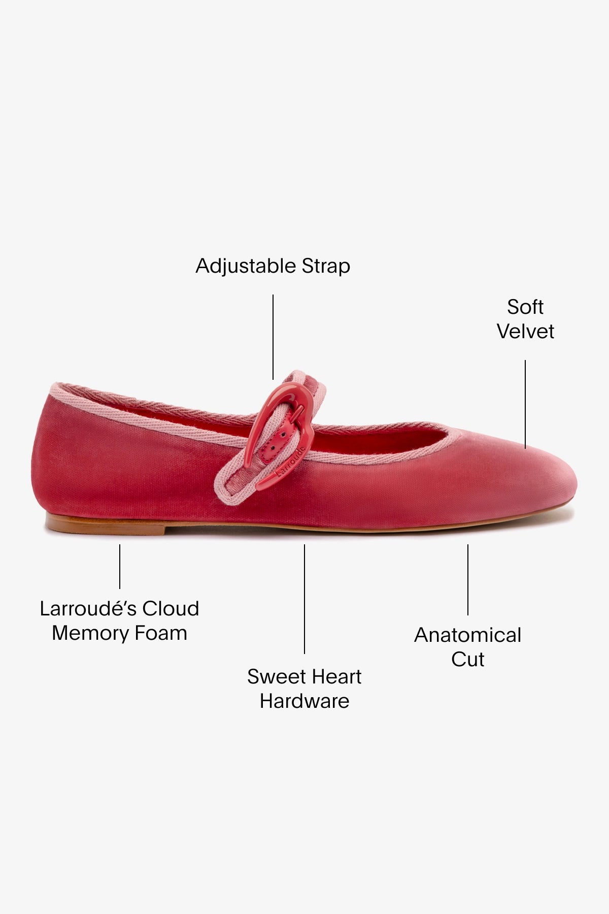 Verona Ballet Flats for Women - Soft Velvet Slip-On Shoes with Comfortable Cushioning | Perfect for Casual Wear, Office, and Special Occasions