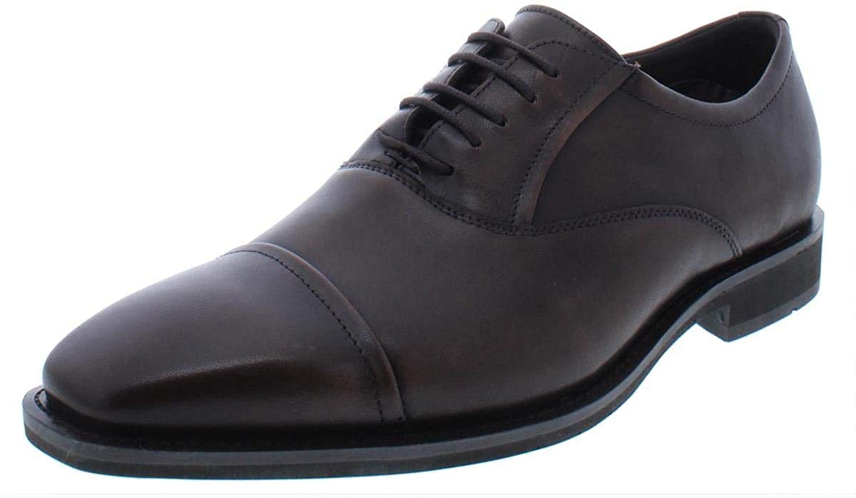 ECCO Men's Modern Oxford Dress Shoes - Comfortable & Stylish Business Casual Shoes for Work, Office & Formal Occasions