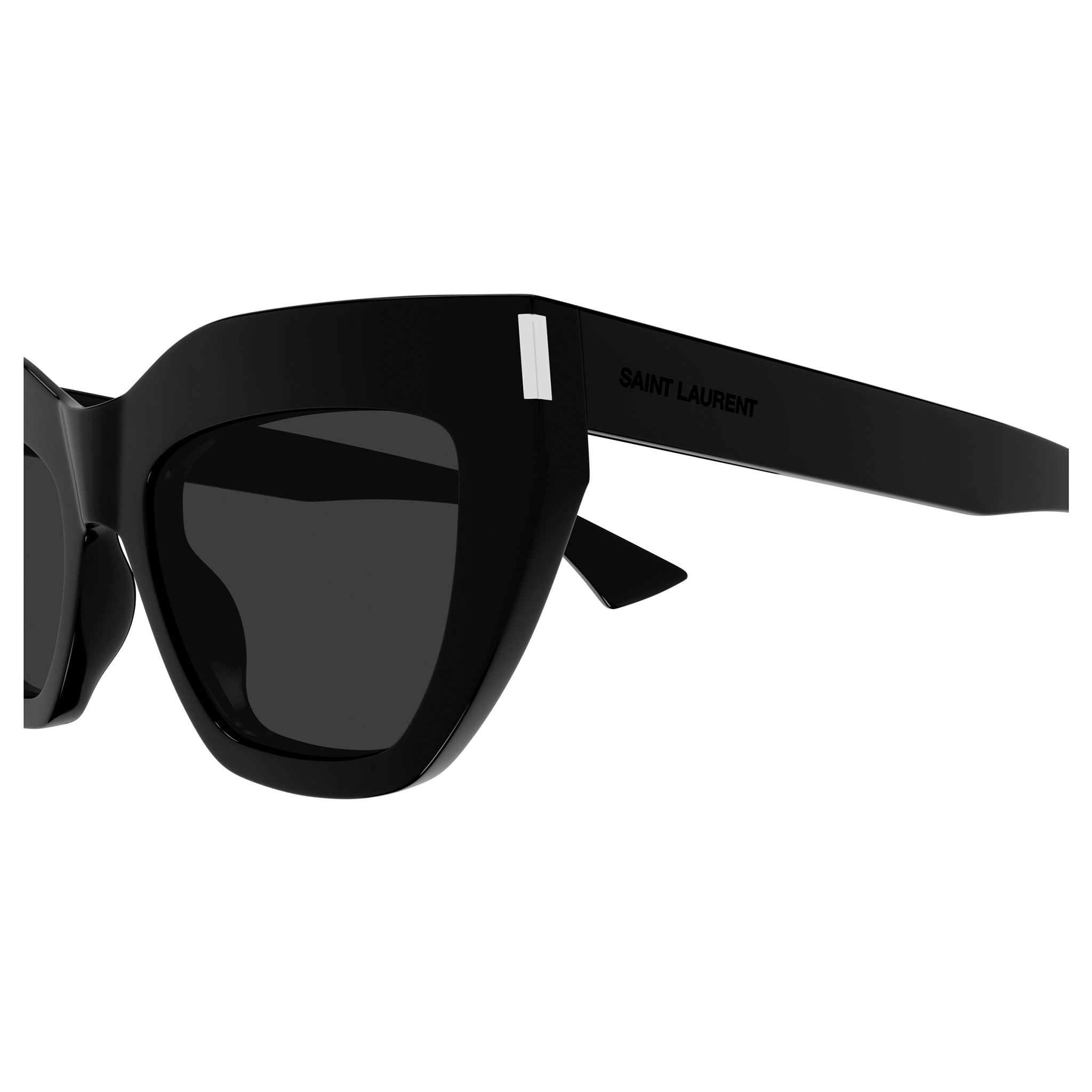 Saint Laurent SL 759 Sunglasses - Black Grey Silver Gradient Lenses for Women & Men | Luxury Fashion Shades for Beach, Driving & Outdoor Activities