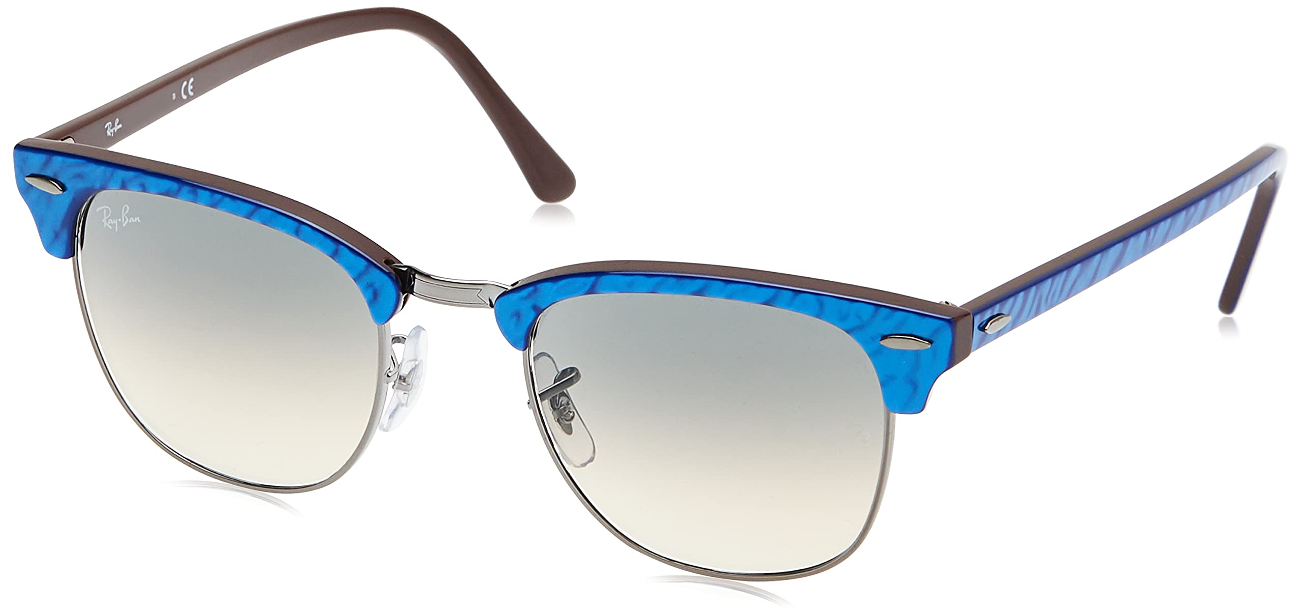 Ray-Ban RB3016 Clubmaster Square Sunglasses - Classic Retro Style, UV Protection, Lightweight & Durable for Men & Women - Perfect for Driving, Beach, and Outdoor Activities