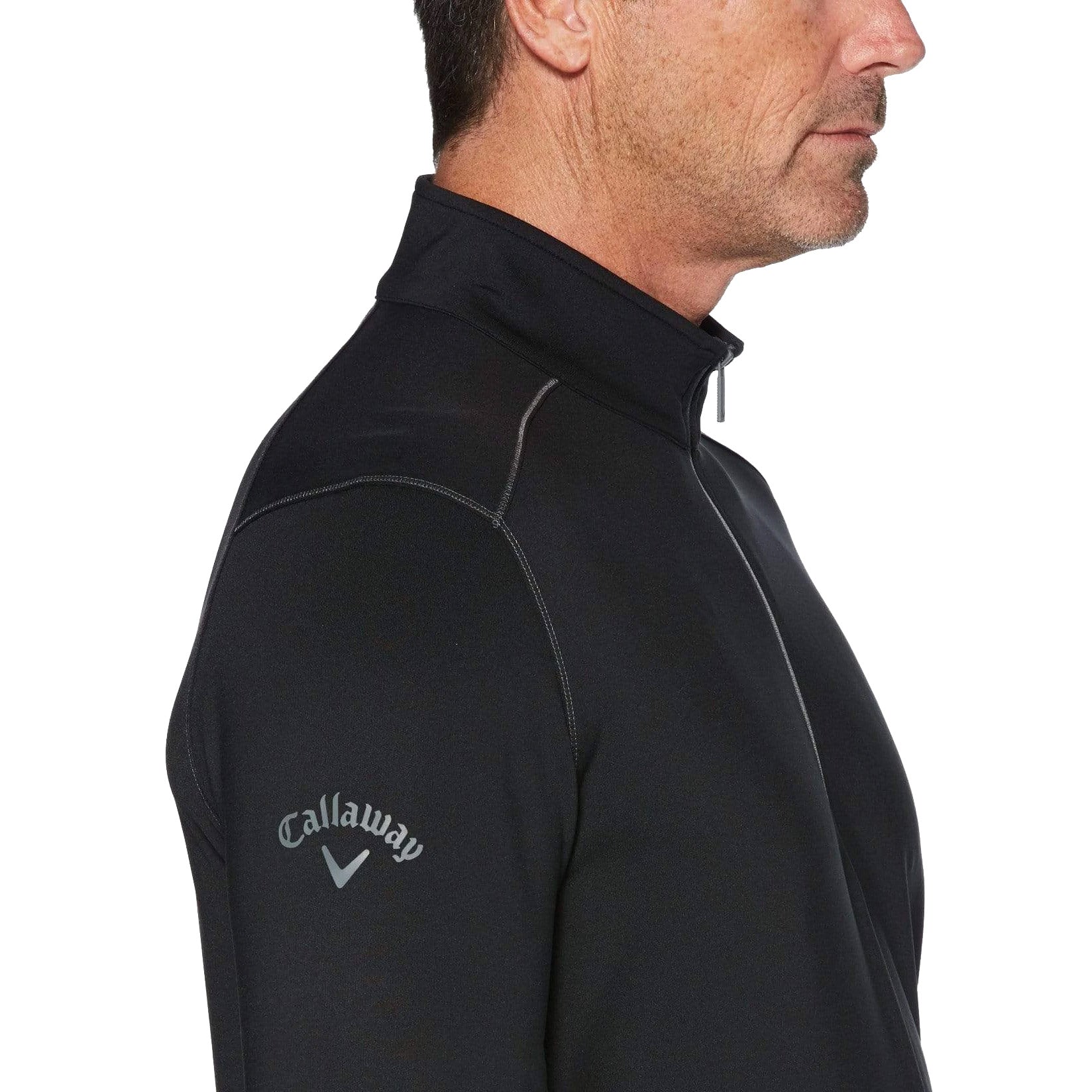 Callaway Swing Tech Outlast Men's Golf 1/4 Zip Pullover - Moisture Wicking Performance Shirt for Golfers - Perfect for Cool Weather Rounds & Clubhouse Wear