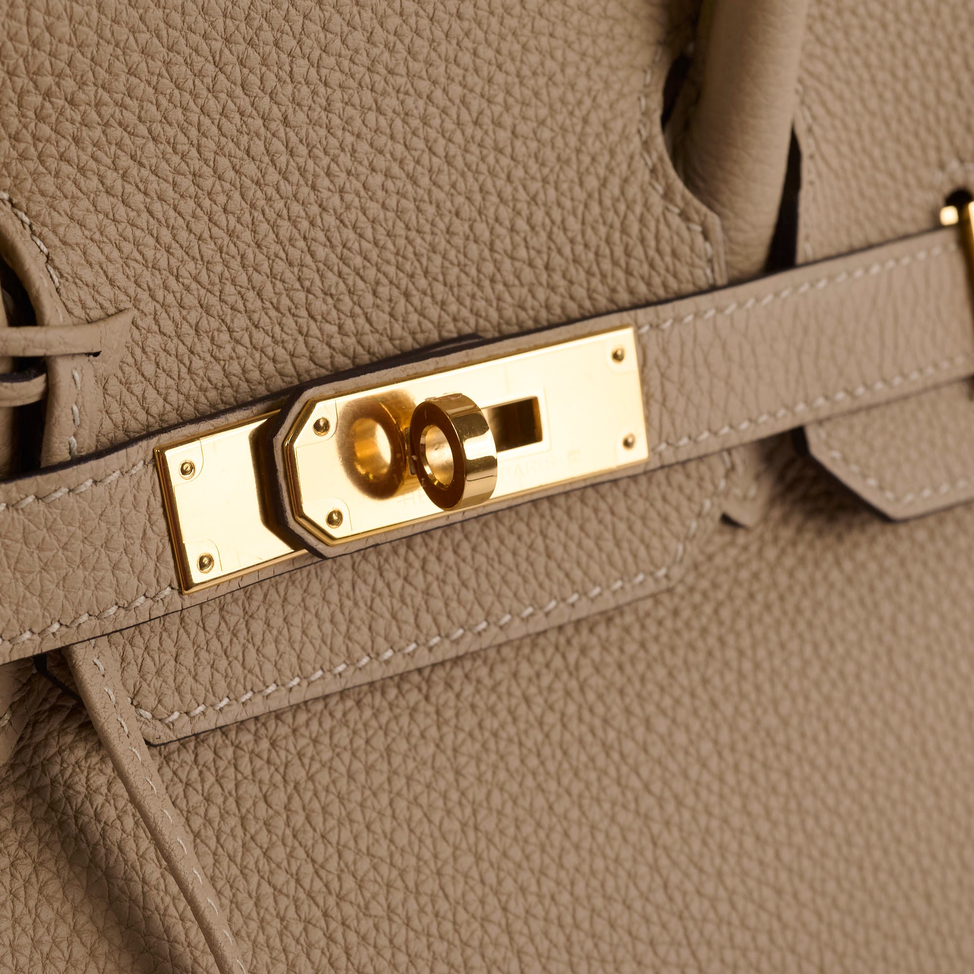 Authentic Hermes Birkin 30 Handbag in Trench Togo Leather with Gold Hardware - 2017 Collection (A Stamp) - Perfect for Luxury Fashion & Special Occasions