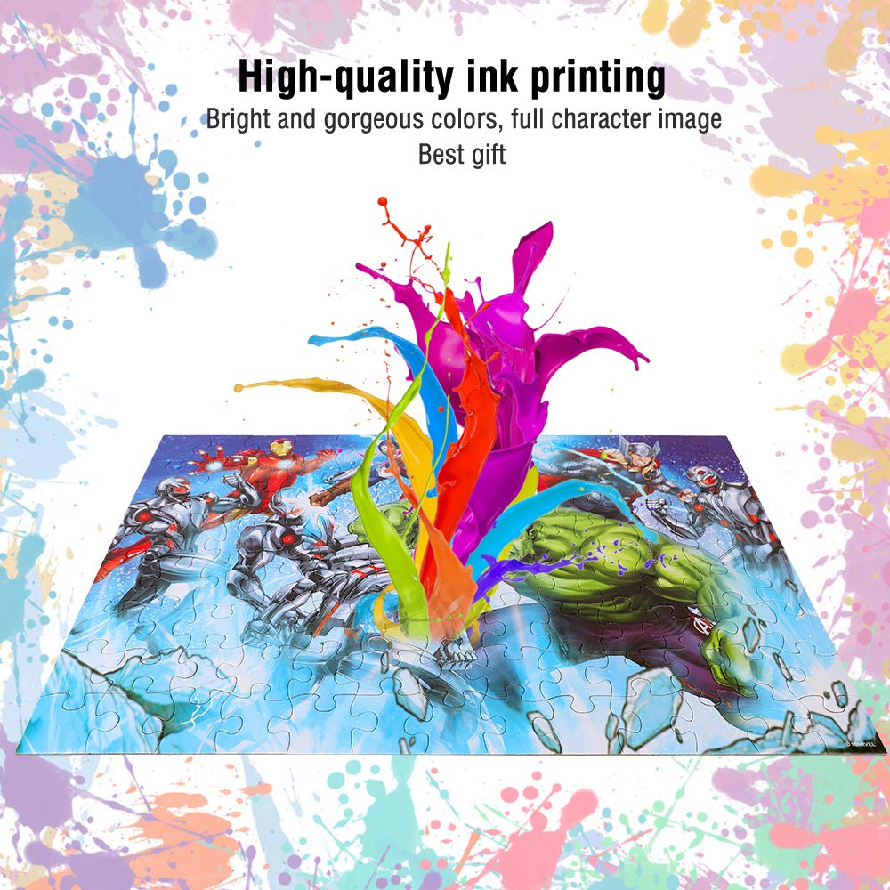100-Piece Educational Jigsaw Puzzle for Kids Ages 5-12 | Fun Learning Toy | Cardboard Puzzle for Boys & Girls | Perfect for Family Game Night & Classroom Activities