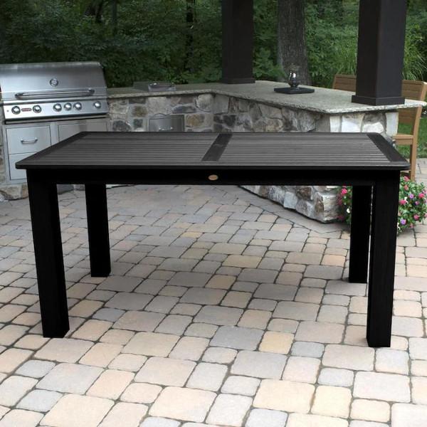 Outdoor Rectangular Counter Height Dining Table - Weather-Resistant Patio Furniture for Backyard, Deck, and Garden Dining - Perfect for Entertaining Guests