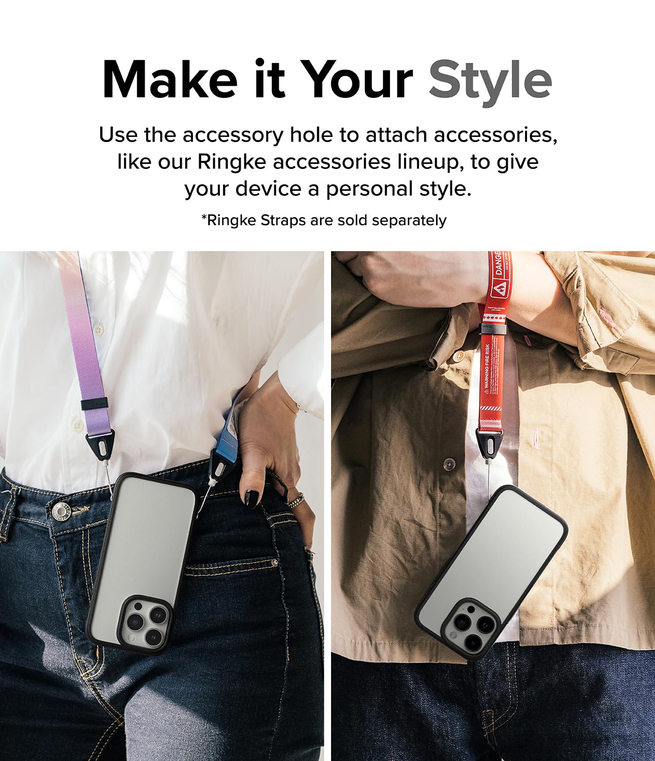 Ringke Fusion Bold iPhone 15 Pro Max Case - Shockproof Translucent Matte Black Cover with Anti-Yellowing & Anti-Fingerprint Coating | Durable Frame Design for Enhanced Grip Protection | Perfect for Outdoor Activities, Work & Daily Use
