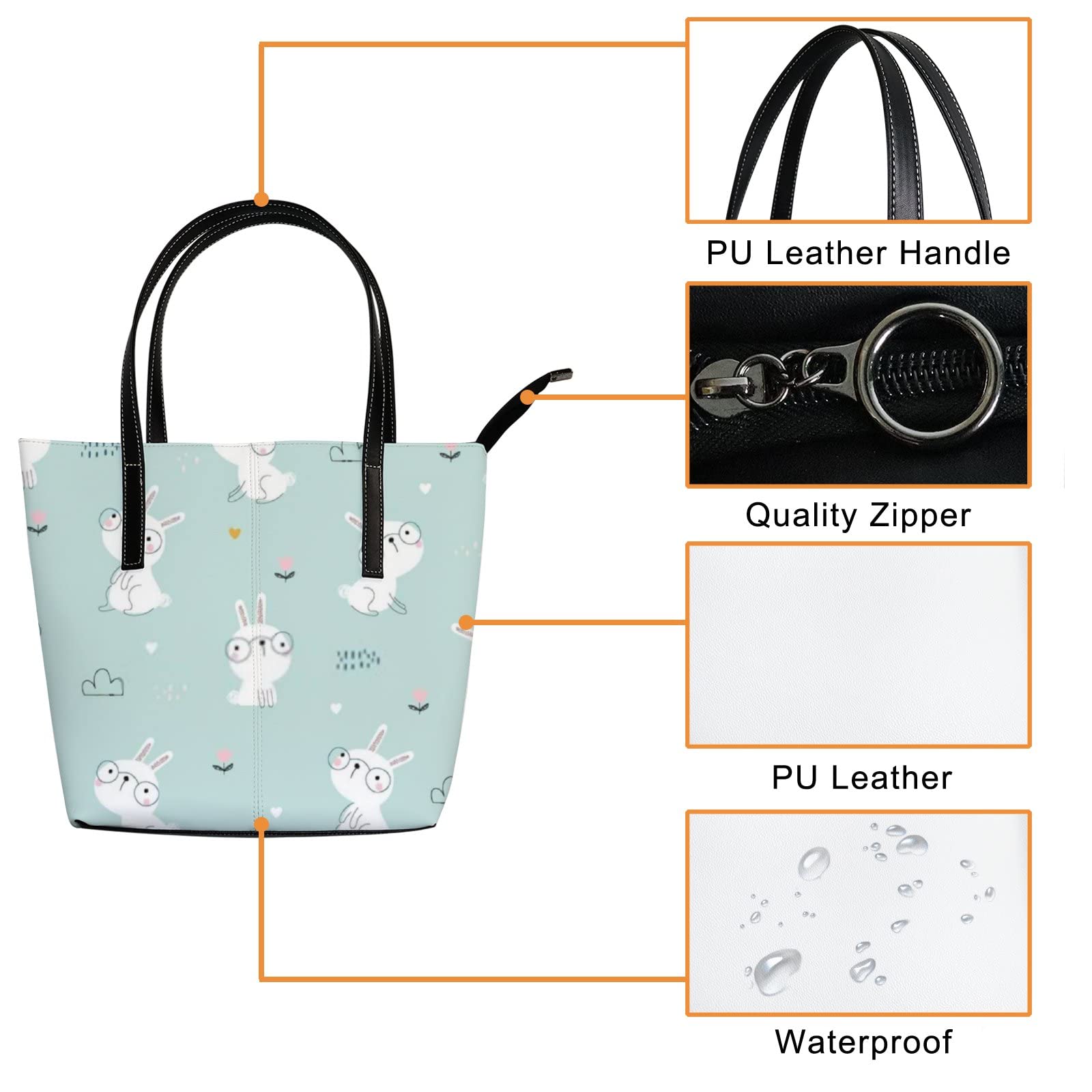 Premium Genuine Leather Tote Bag for Women - Stylish Crossbody Handbag with Adjustable Strap - Perfect for Work, Travel & Everyday Use