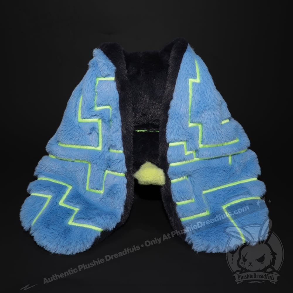 Plushie Dreadfuls Nyctophobia Rabbit - Soft Stuffed Animal Toy for Anxiety Relief & Comfort | Perfect for Nighttime Fears, Therapy, and Cuddling