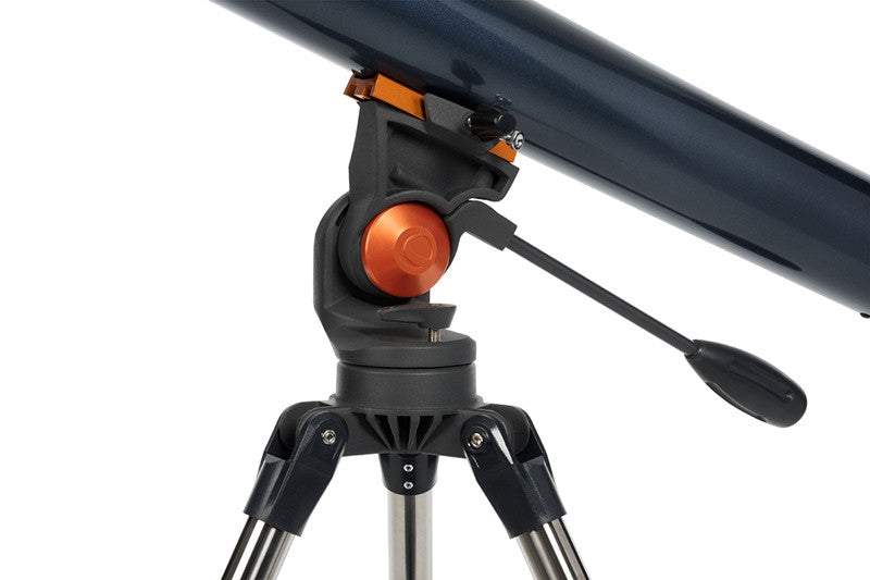 Celestron AstroMaster 90AZ Refractor Telescope for Adults & Beginners - 90mm Aperture Astronomy Telescope with Adjustable Tripod, Perfect for Stargazing, Moon & Planet Viewing