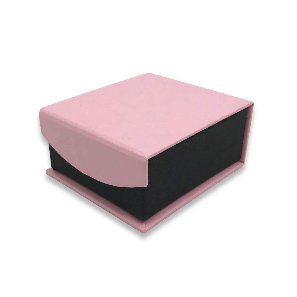 Premium Magnetic Closure Jewelry Box - Elegant Gift Box for Rings, Earrings, Necklaces, Watches & Bracelets - Flamingo Pink (3-Piece Set) | Perfect for Wedding Favors, Birthday Gifts & Jewelry Storage Organization