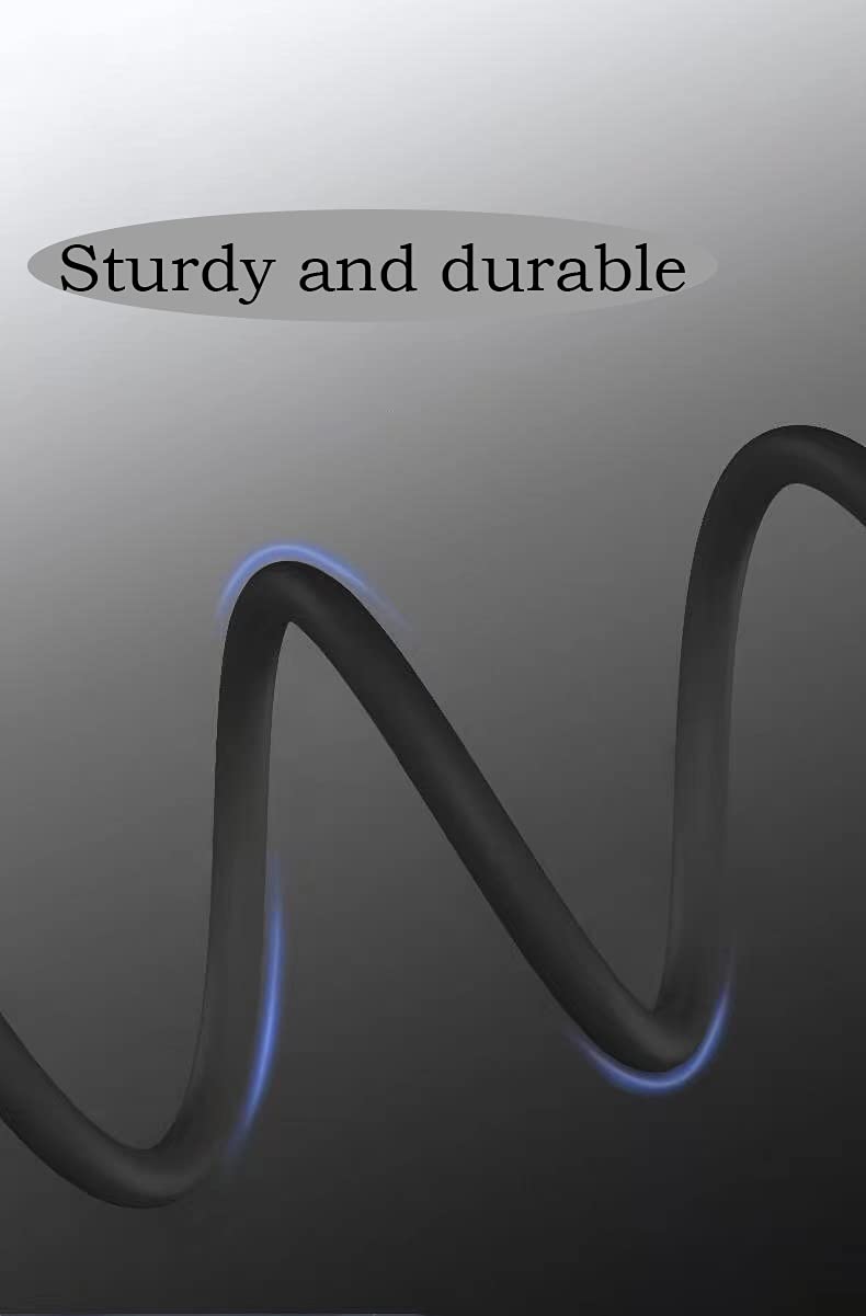 RUKUHOT 3.5mm Boom Mic Cable for Gaming Headsets with Mute & Volume Control - Compatible with PS4, Xbox One Controller & PC - Perfect for Online Gaming, Streaming & Voice Chat (Black)