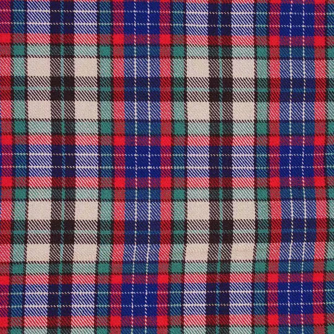 Crockett Tartan Plaid Blanket - Soft & Cozy Wool Throw for Home, Camping & Outdoor Adventures - Perfect for Sofa, Bed & Picnic Use
