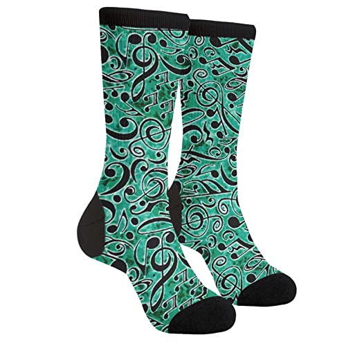 Notes Green Black