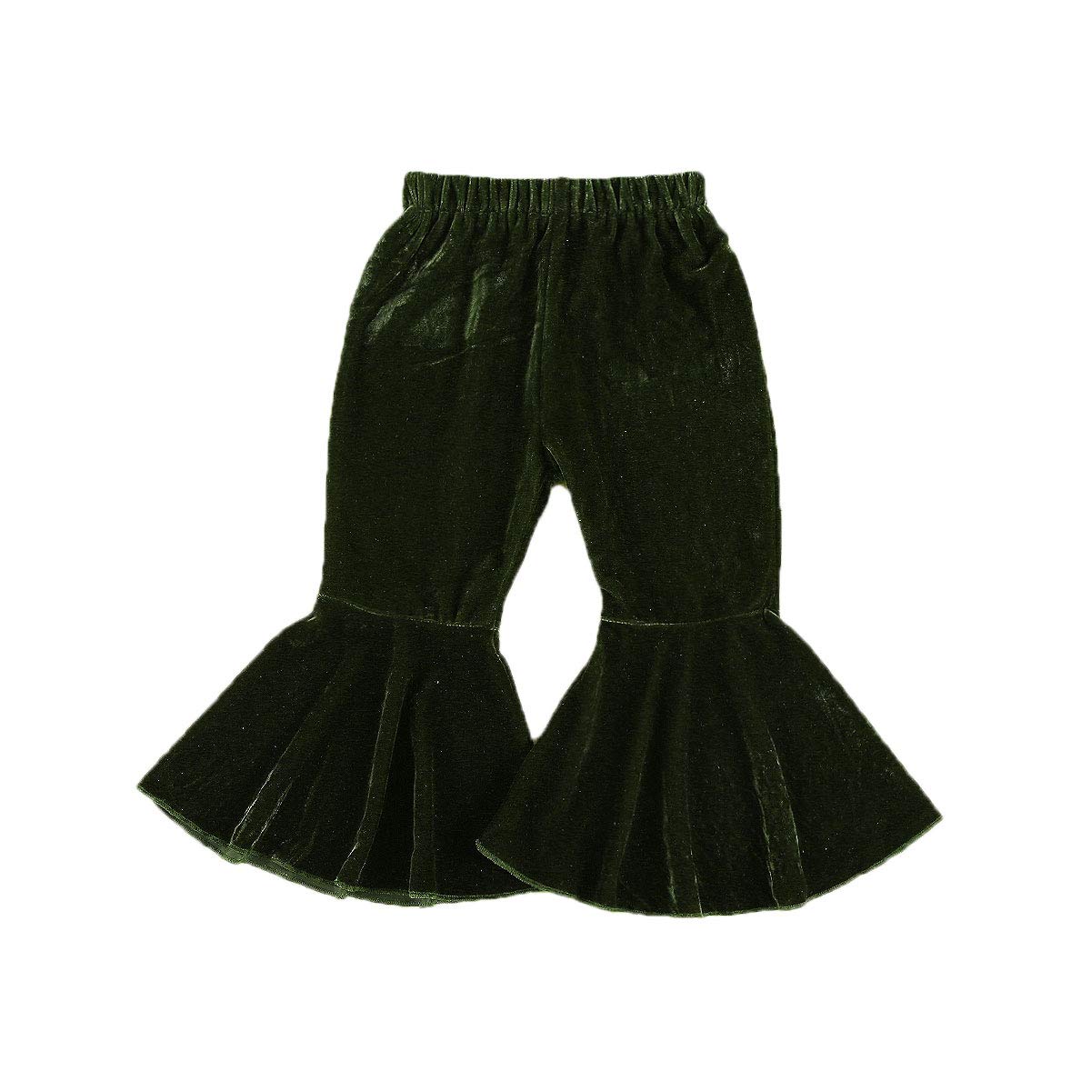 Toddler Bell Bottom Pants for Baby Girls - Soft Ruffle Leggings & Flare Trousers | Playtime, Dress-Up & Special Occasion Outfits