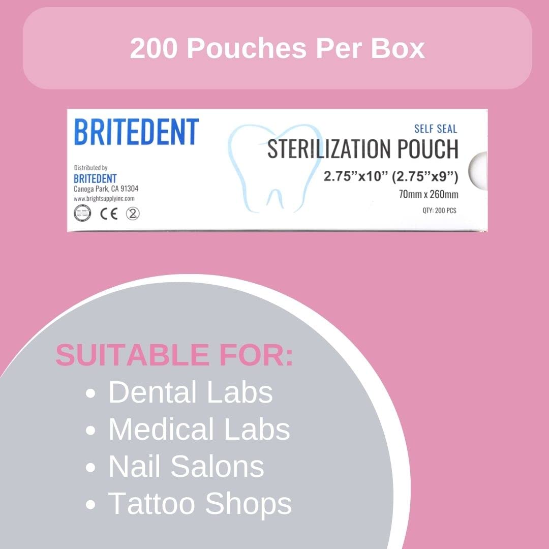Self-Sealing Sterilization Pouches 2.75