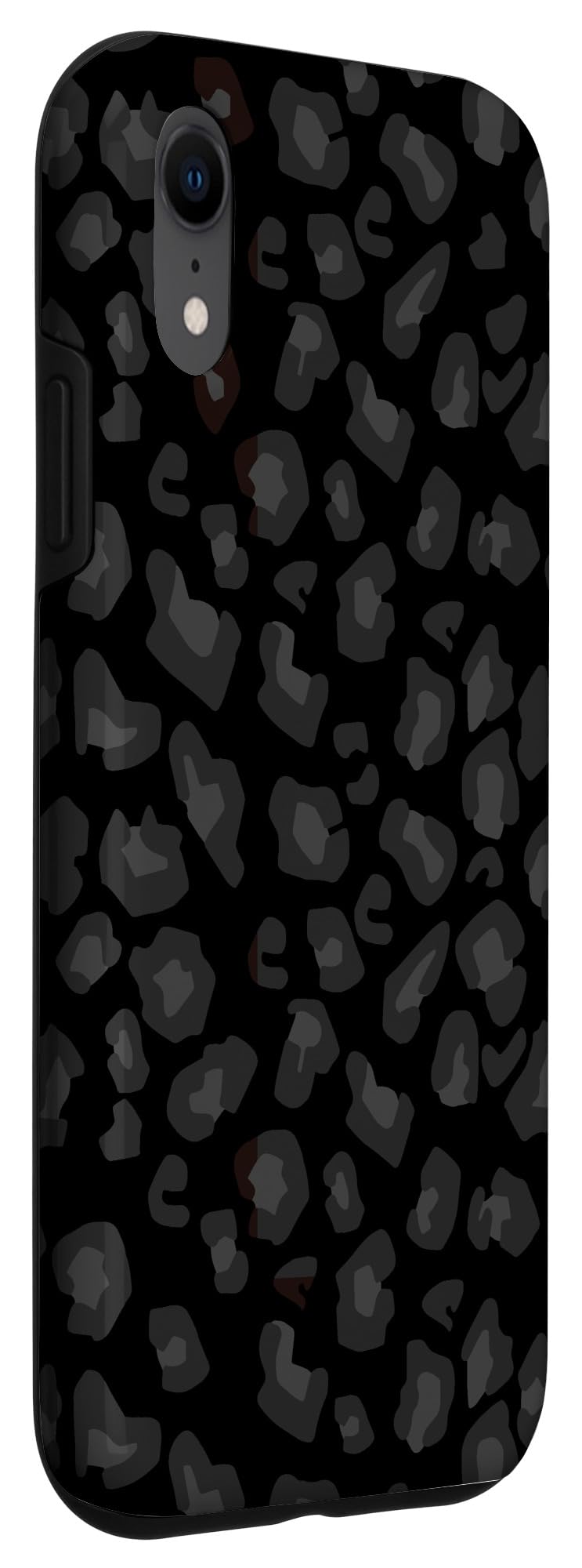 iPhone XR Case - Black Leopard Cheetah Print Phone Cover | Durable Protection for Everyday Use, Perfect for Work, Travel & Outdoor Activities