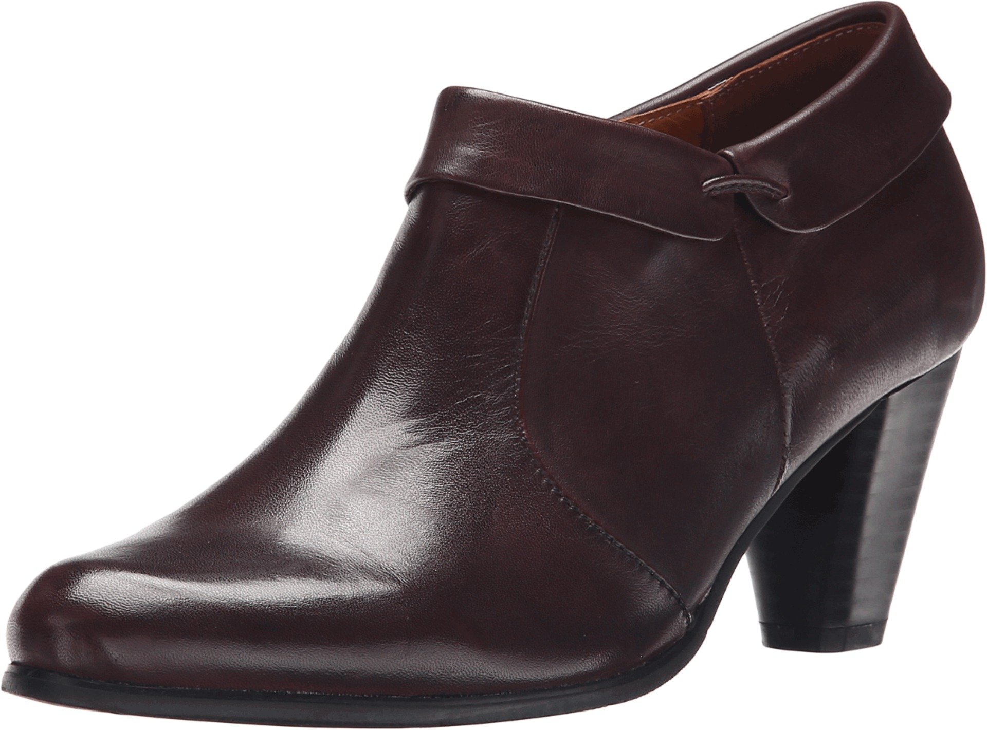 Spring Step Women's Clairvoyant Ankle Bootie - Comfortable Low Heel Booties for Women, Fashionable Casual & Work Shoes - Perfect for Office, Dating & Fall Outfits
