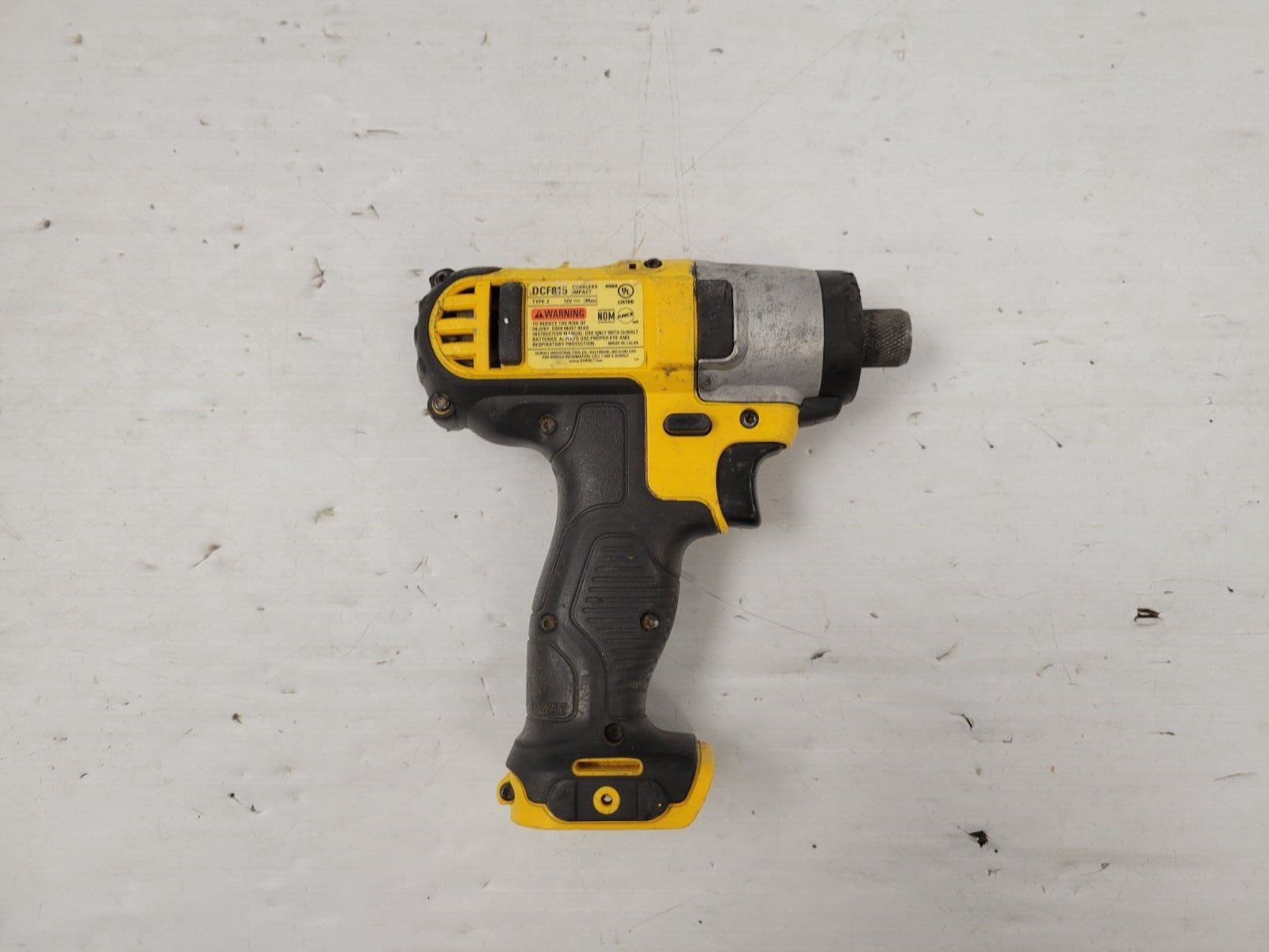 DEWALT DC1815 18V XRP Lithium-Ion Cordless Impact Driver - Powerful & Durable for Construction, Woodworking & DIY Projects