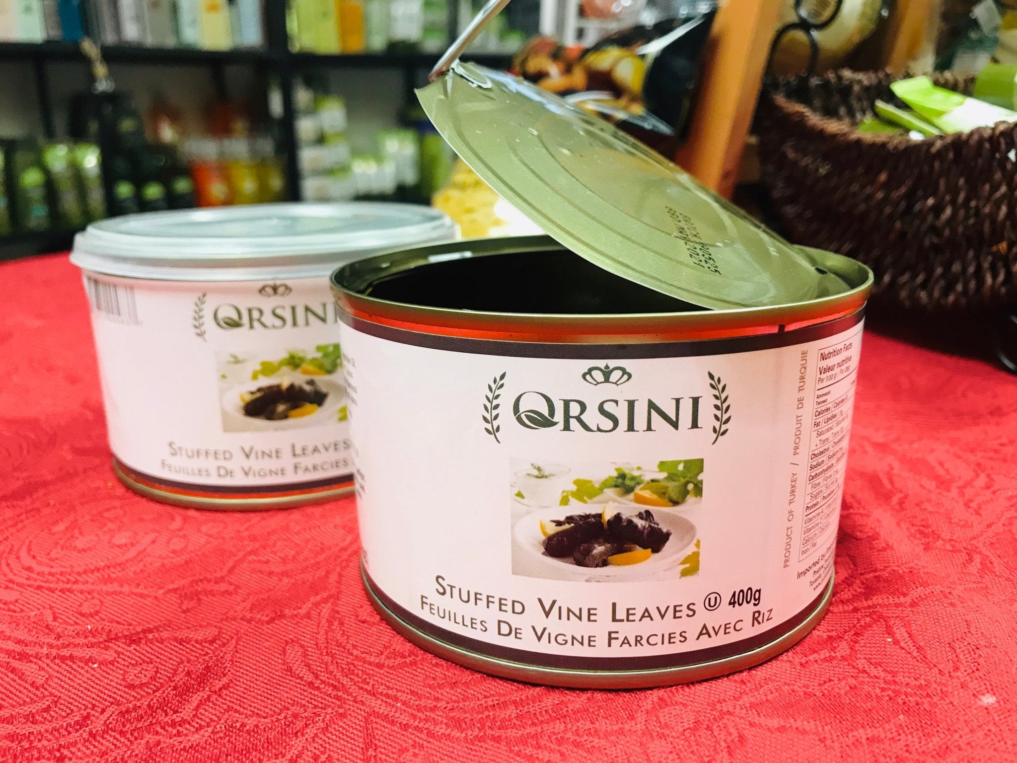 Authentic Yaprak Sarma - Stuffed Grape Vine Leaves - 400g & 2kg Options - Perfect for Mediterranean Meals, Party Appetizers & Healthy Snacks