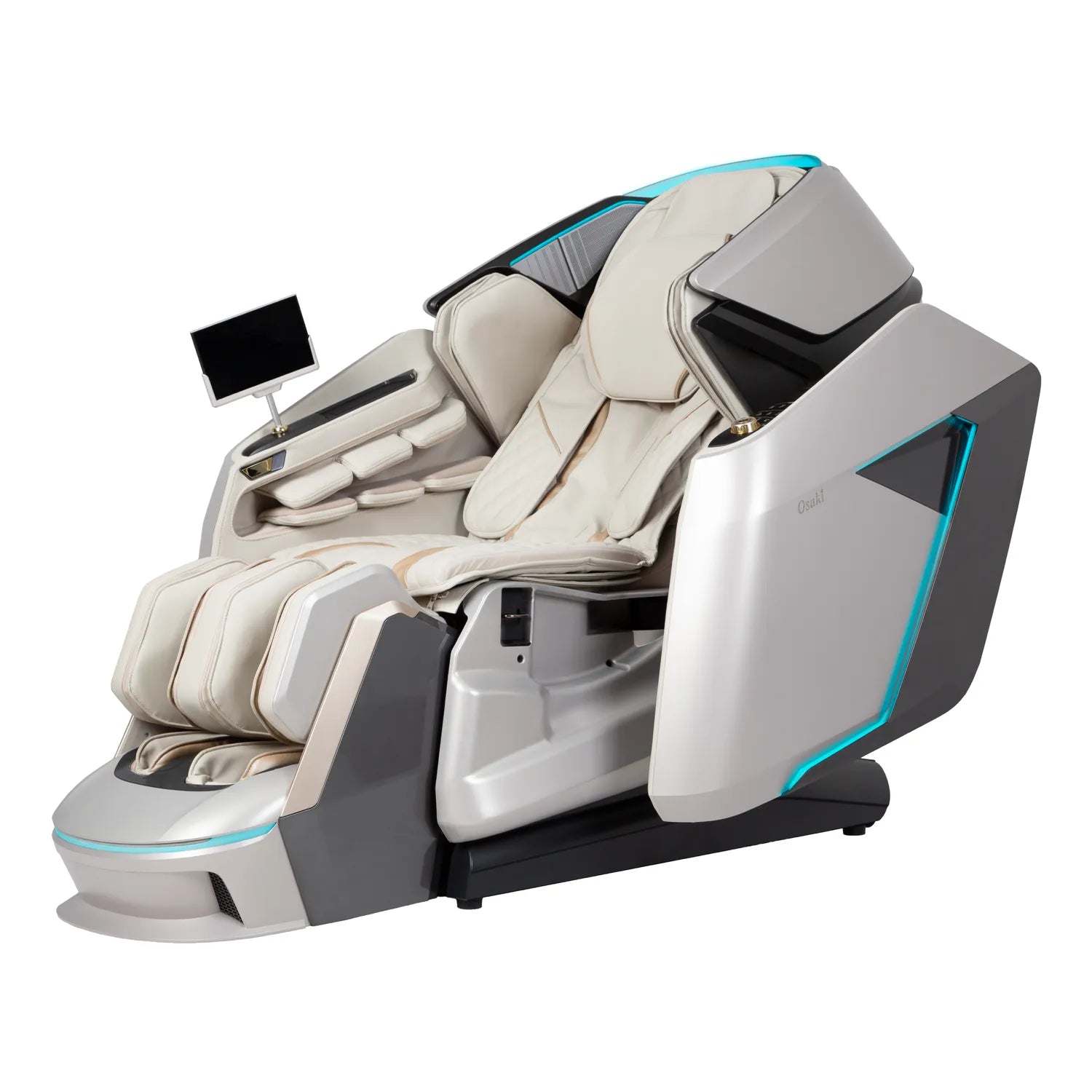 Osaki Grand Duo 4D+4D Massage Chair with Zero Gravity - Full Body Shiatsu Massage Recliner for Home & Office Use - Perfect for Stress Relief, Back Pain, and Relaxation After Work