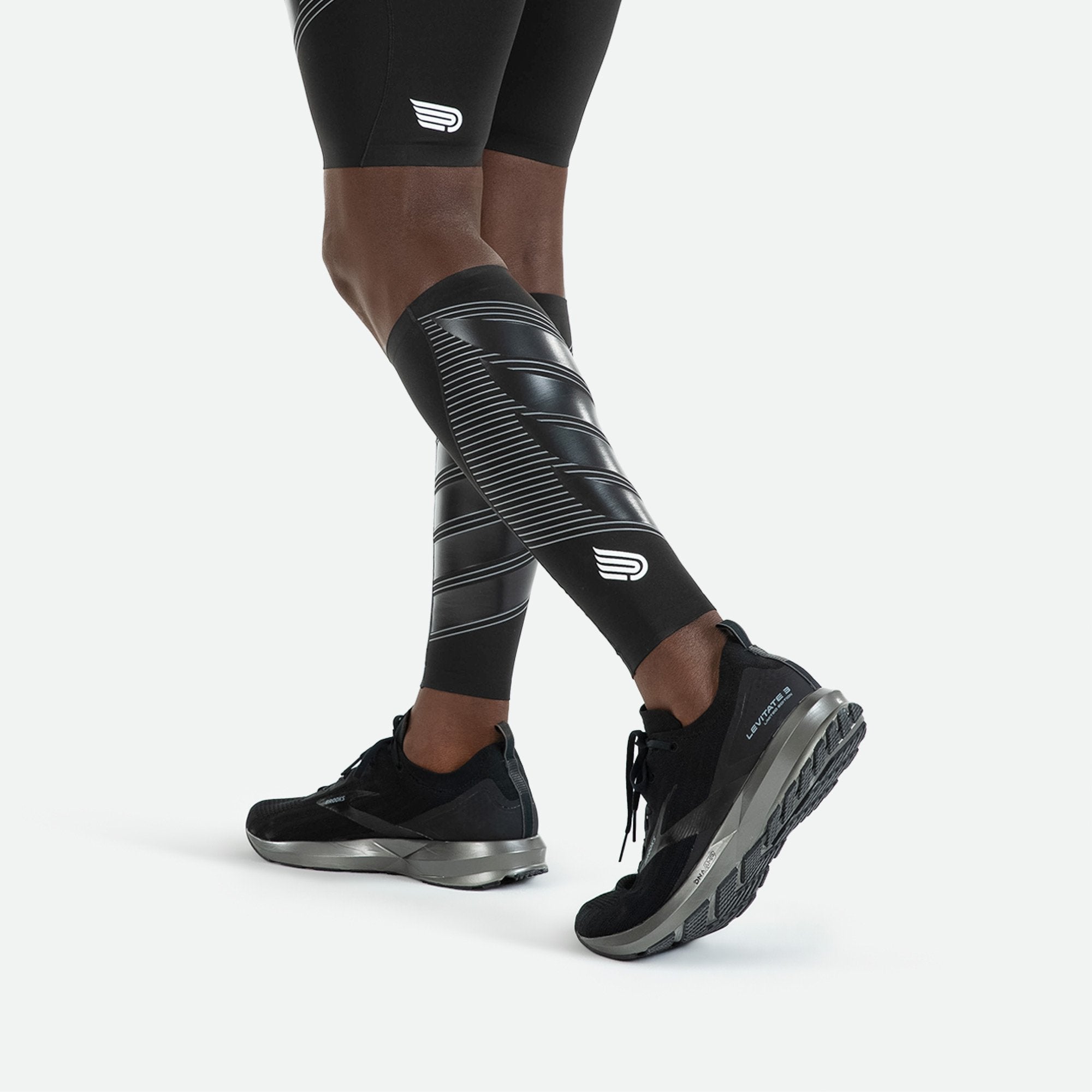 Pressio Power Calf Guard - Compression Sleeves for Running, Basketball & Sports - Improve Circulation & Reduce Muscle Fatigue - Perfect for Athletes & Active Lifestyles