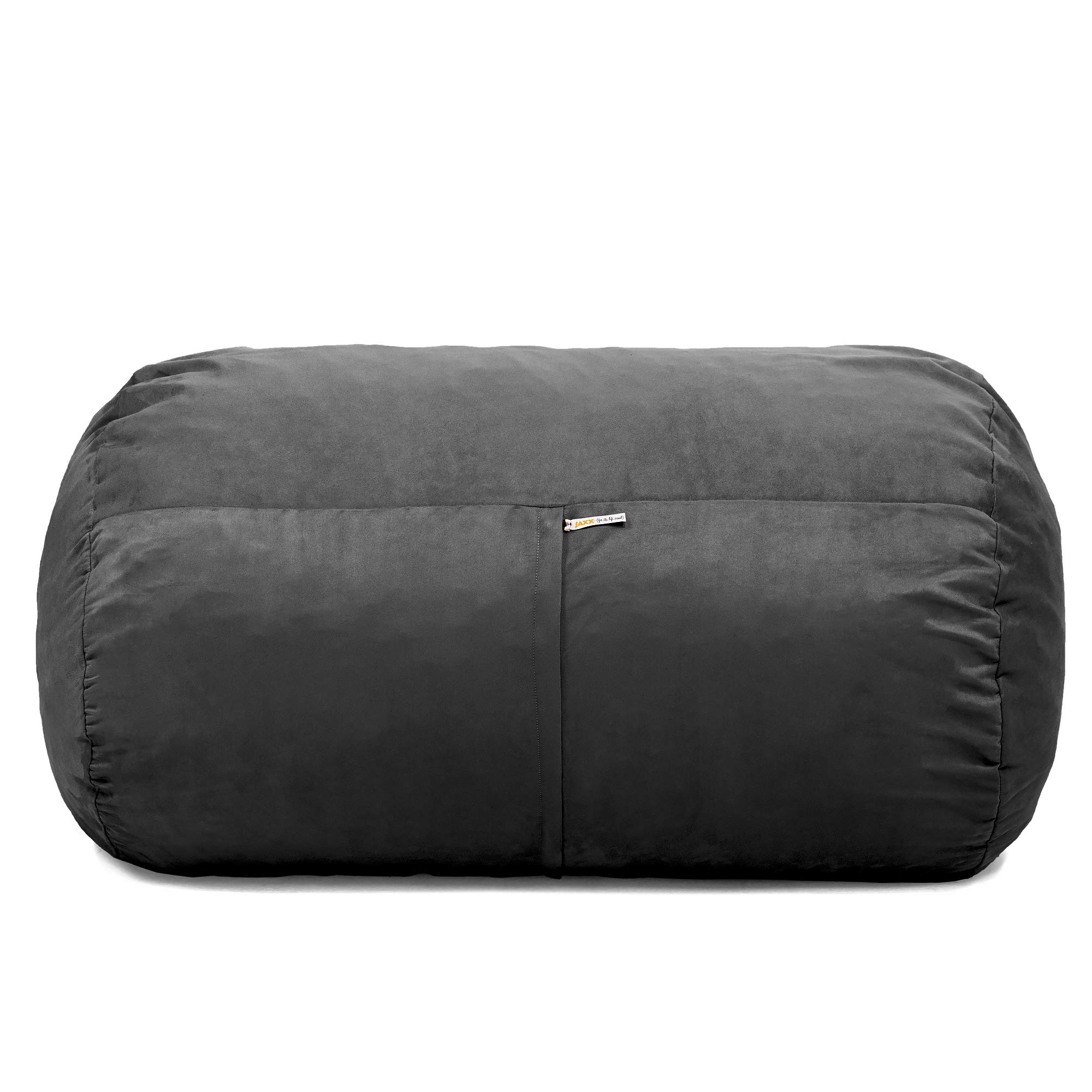 Jaxx Sofa Saxx Bean Bag Lounger - 4-Foot Oversized Black Bean Bag Chair for Adults, Perfect for Living Room, Game Room & Dorm Relaxation