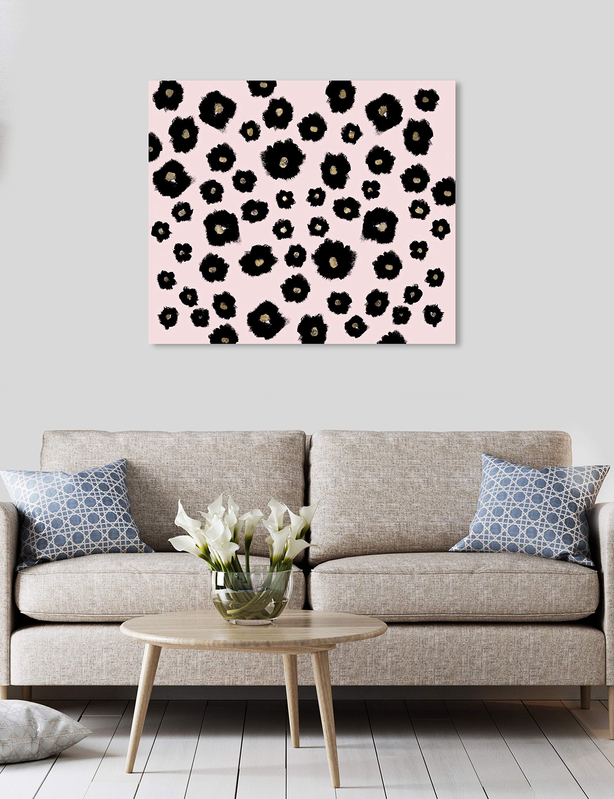 Abstract Wall Art Canvas Prints 'Soft Garden' by Oliver Gal Artist Co. - 36