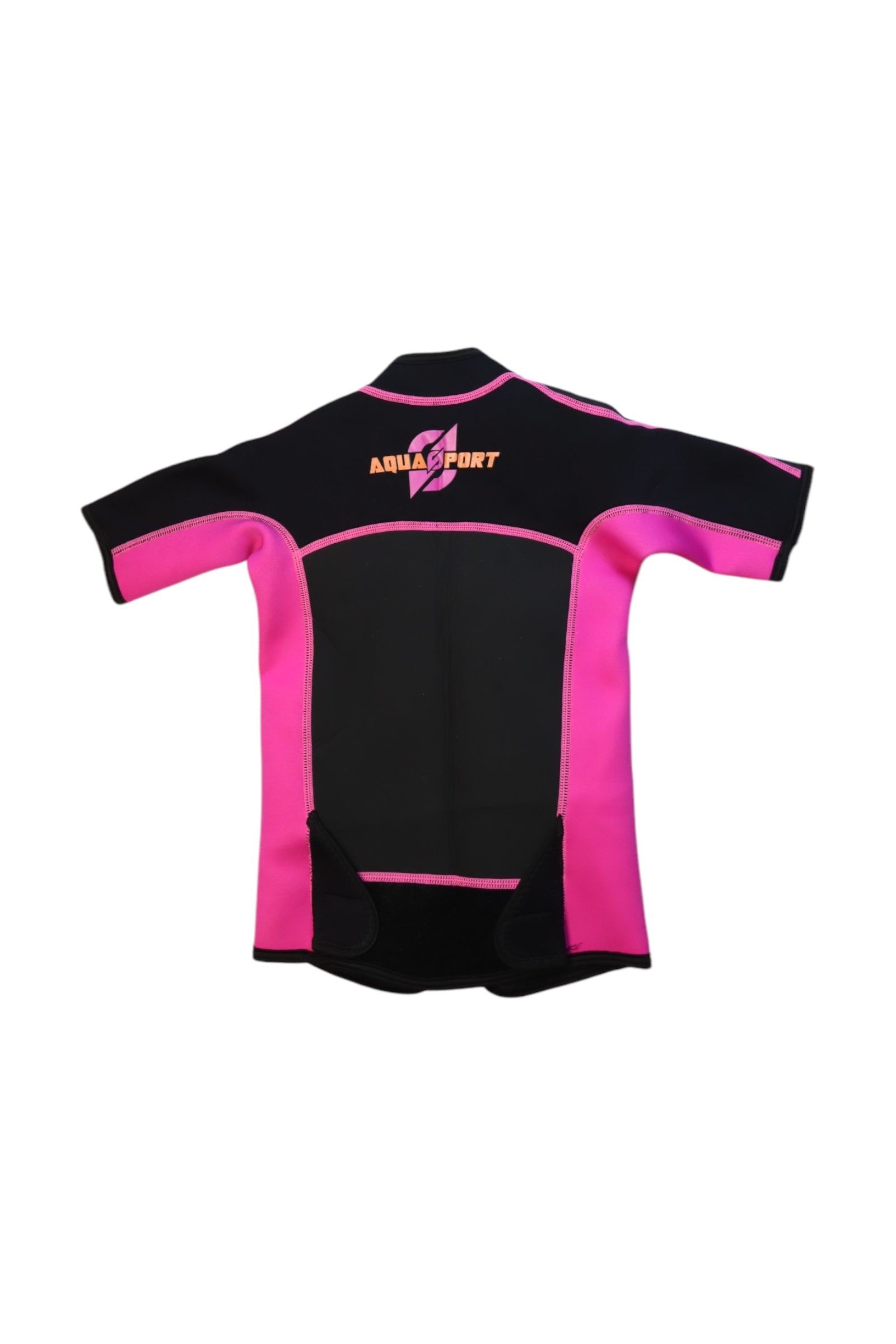 Aquasport Short Sleeve Wetsuit for Kids - Size 8Y - Comfortable & Durable Neoprene Swimwear for Swimming, Surfing & Water Sports