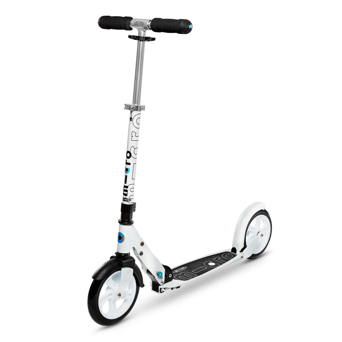 Micro Classic Adult Scooter - Lightweight Aluminum Kick Scooter for Commuting & Fun - Perfect for Urban Travel, Campus, Parks & Leisure Rides - White