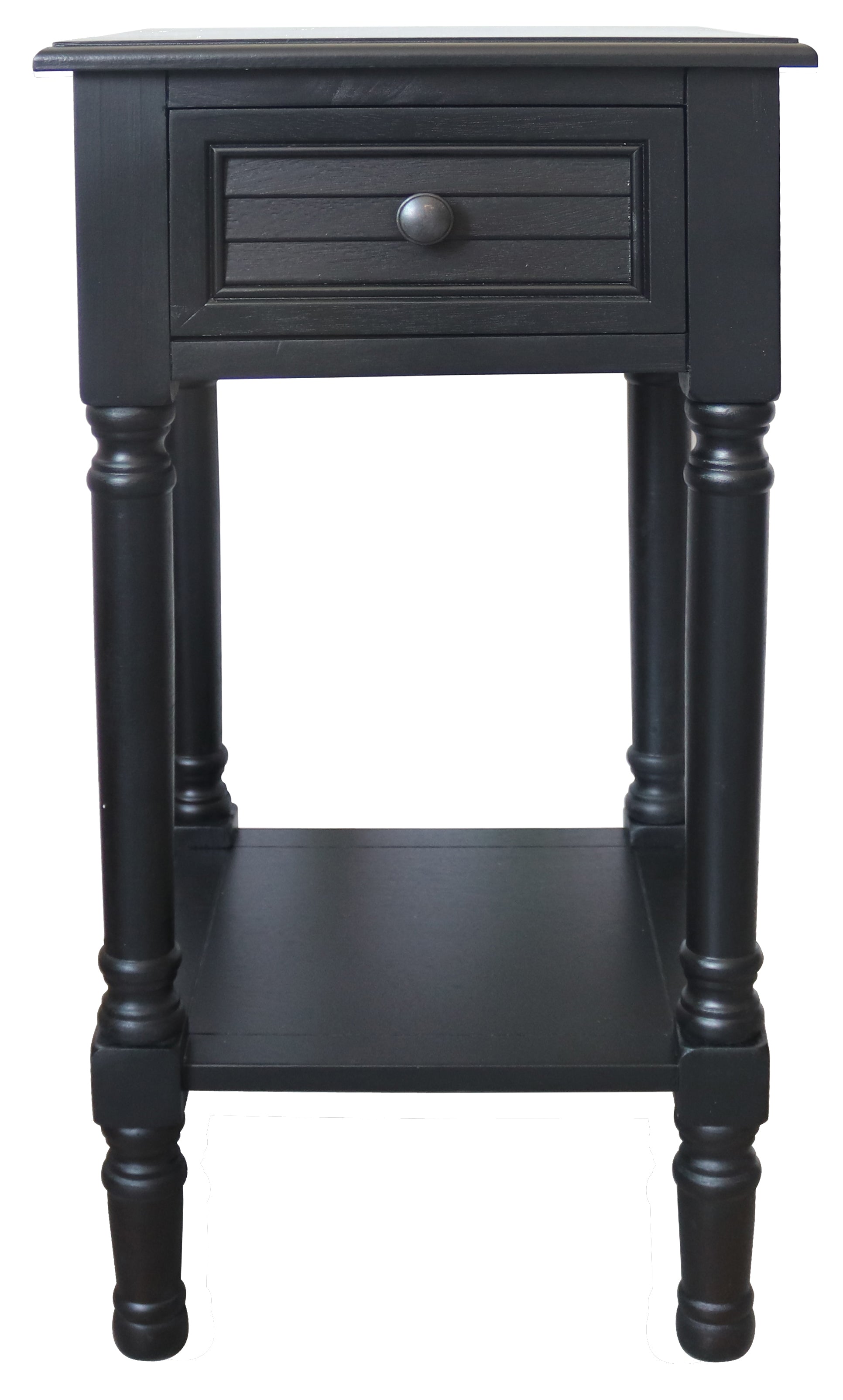 Modern End Table with Drawer - 28.25